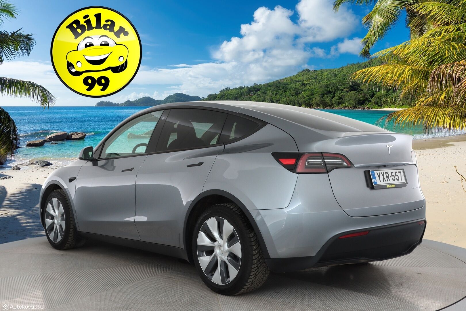 Tesla Model Y 2024 Long Range - Suomi-auto / Koukku / Lämpöpumppu / Autopilot / Premium Audio / P-kamera / Matrix LED / Musta nahkasisusta / 2x renkaat / Juuri tullut!