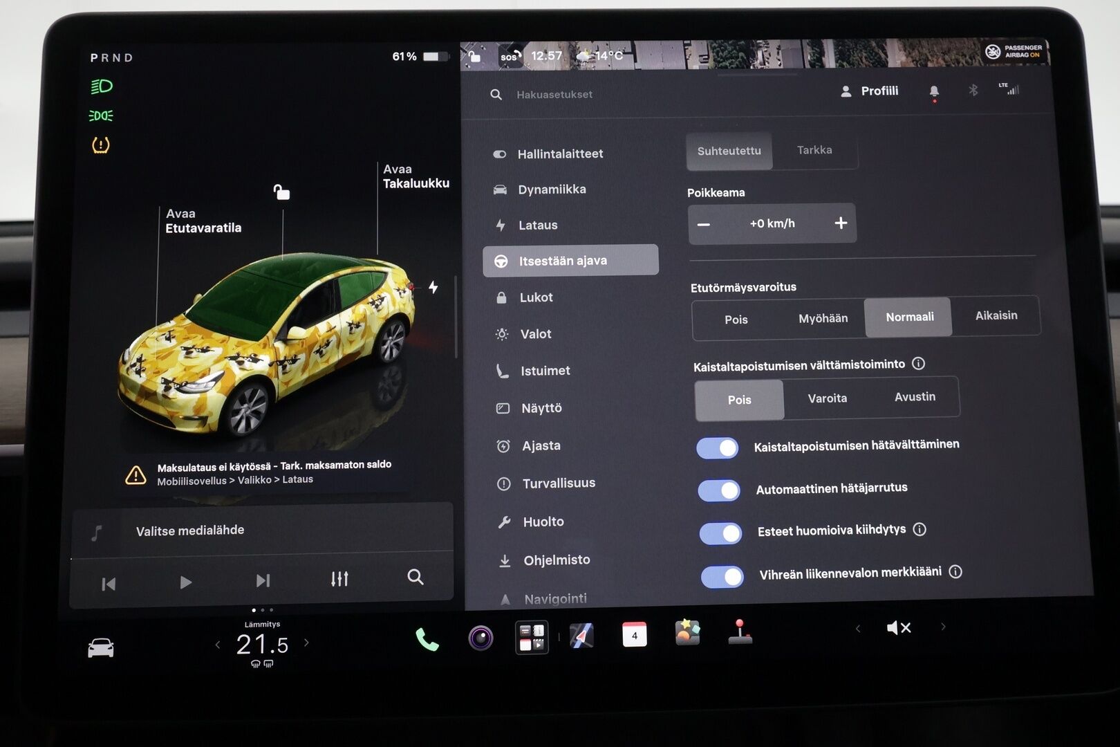 Tesla Model Y 2024 Long Range - | Koukku | ILP | ACC | Lasikatto | Matrix-LED | P.Kamera | Muistipenkki | Premium Audio | Navi | Kaistavahti | Keyless | 2x Latauskaapelit | Kahdet renkaat | 1-om Suomi-auto |