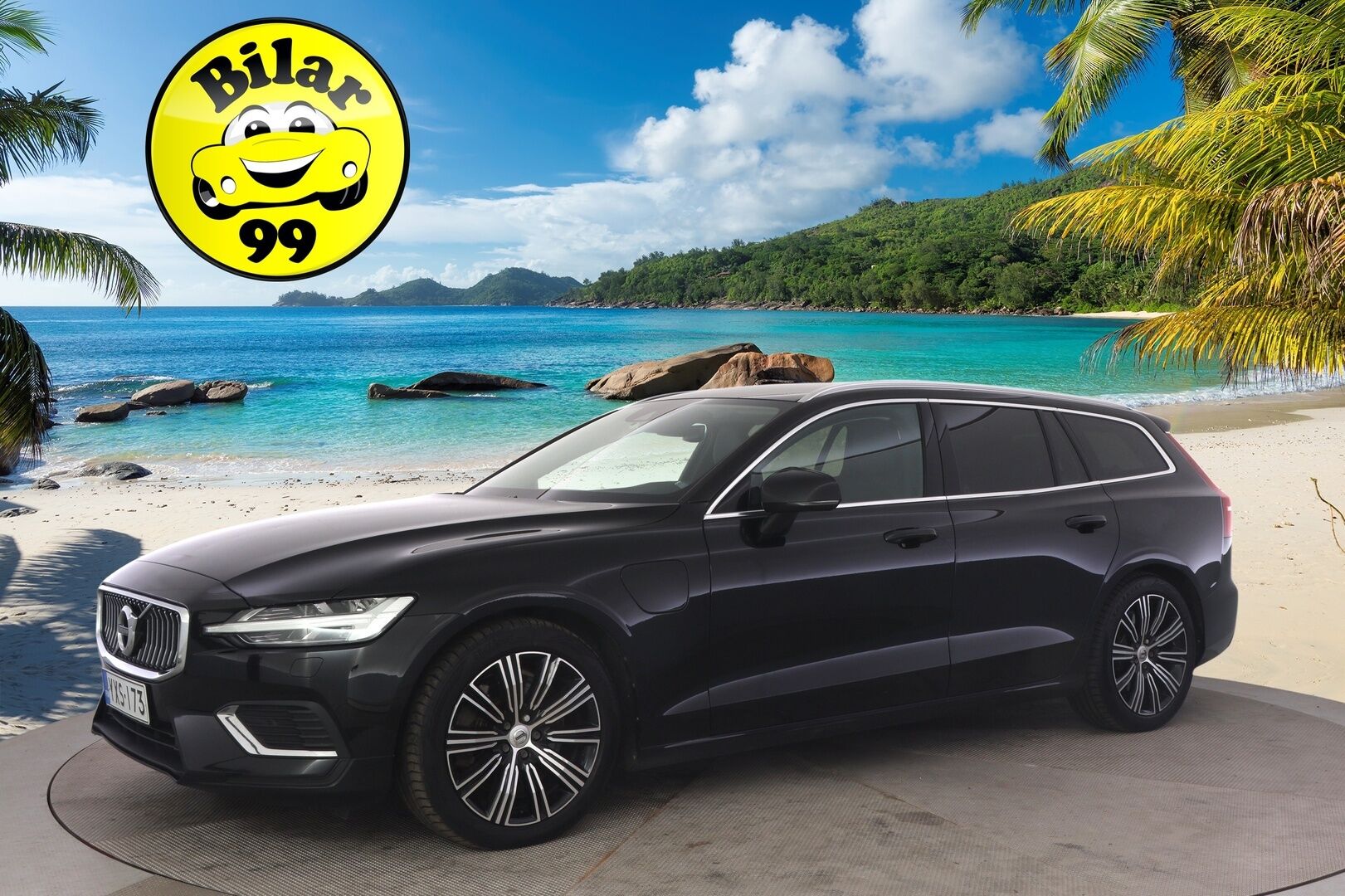 Volvo V60 2020 T6 TwE AWD Inscription aut *Adapt. vakkari / Webasto / Tehdaskoukku / Full LED /  BLIS / Navi / P.Kamera* - 2x renkaat vanteineen / Jakohihna juuri vaihdettu - Osta nyt, maksa vasta ensi vuonna