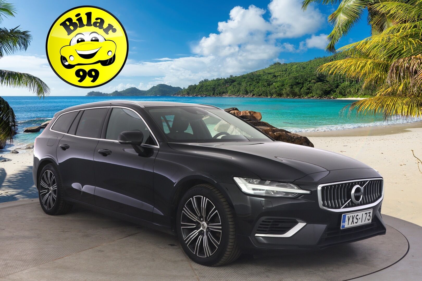 Volvo V60 2020 T6 TwE AWD Inscription aut *Adapt. vakkari / Webasto / Tehdaskoukku / Full LED /  BLIS / Navi / P.Kamera* - 2x renkaat vanteineen / Jakohihna juuri vaihdettu