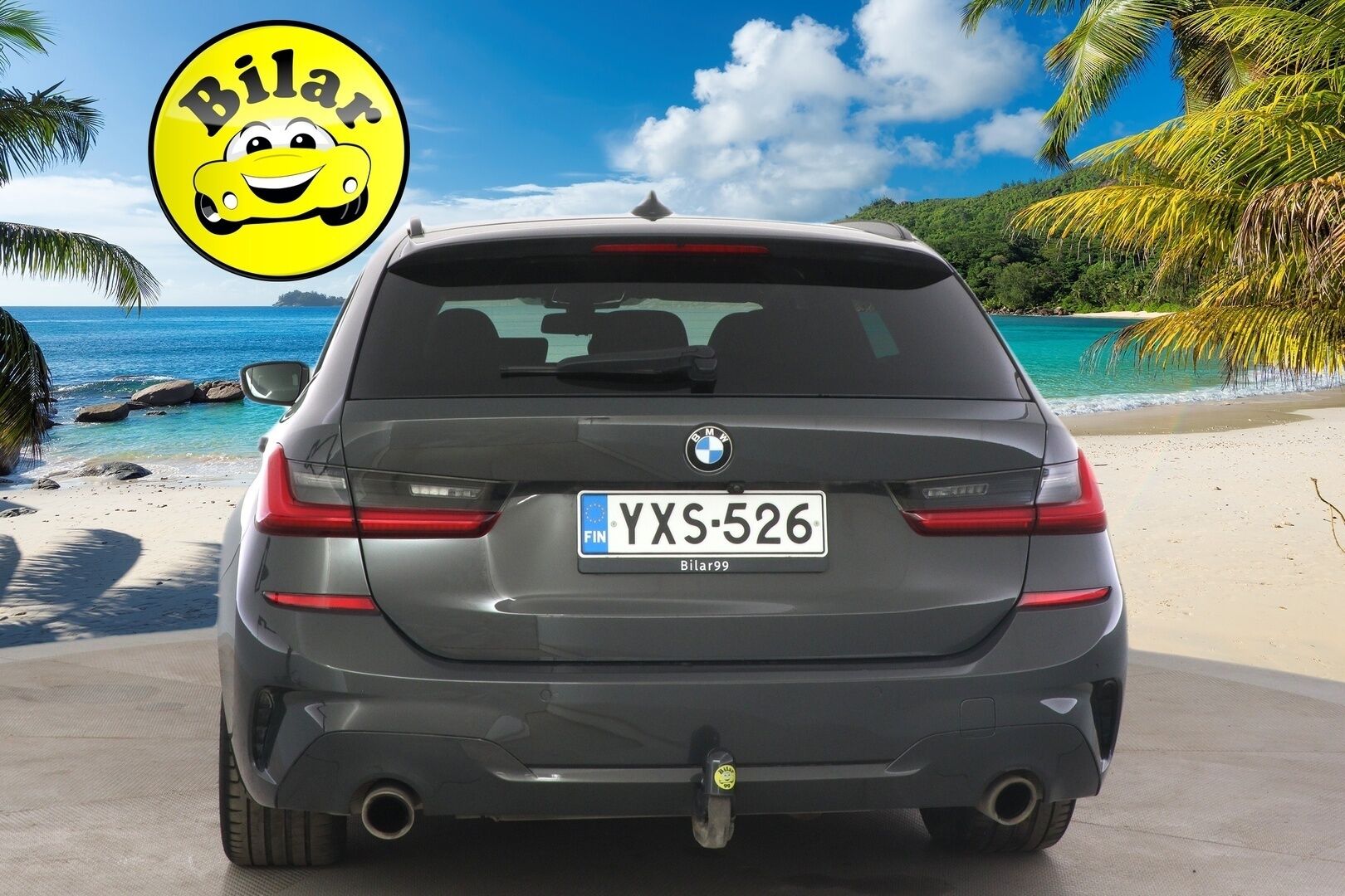 BMW 330 2020 G21 Touring 330d A xDrive M-Sport - Harman&Kardon | Laser | HUD | 360 | Webasto | Vetokoukku | DAP | Gesture control | Dravitgrau Metallic