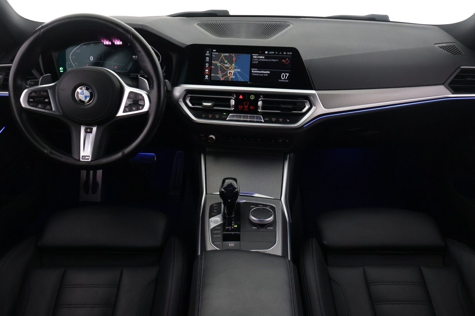 BMW 330 2020 G21 Touring 330d A xDrive M-Sport - Harman&Kardon | Laser | HUD | 360 | Webasto | Vetokoukku | DAP | Gesture control | Dravitgrau Metallic
