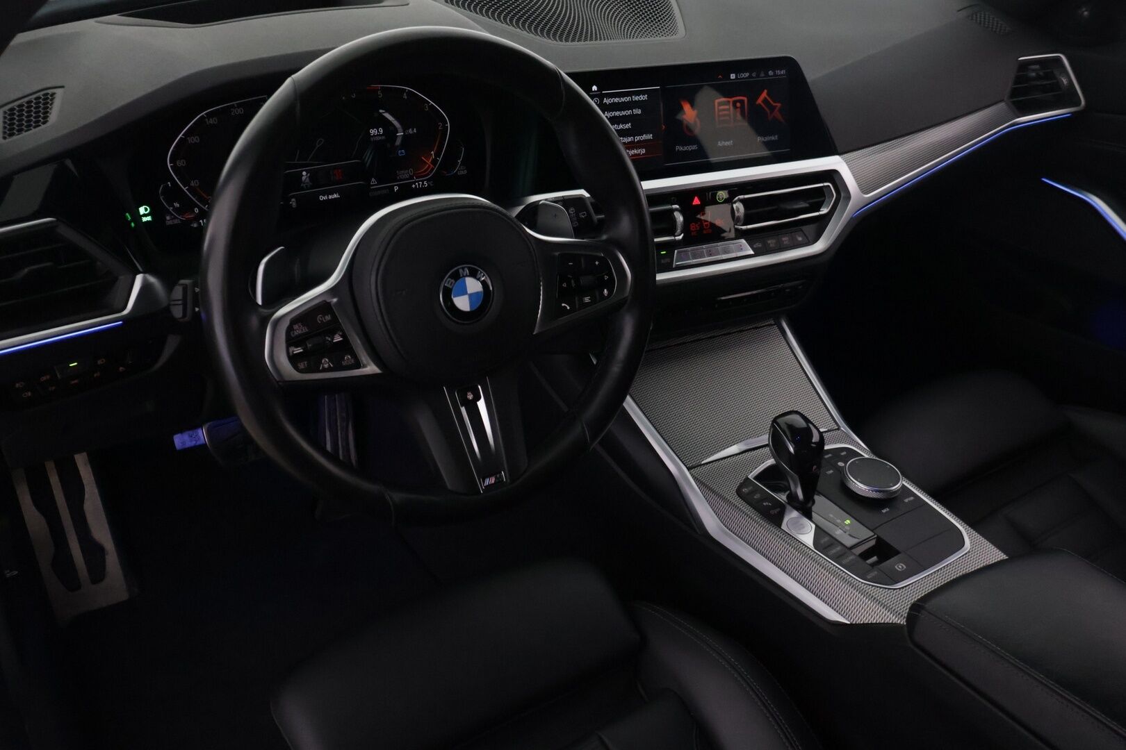 BMW 330 2020 G21 Touring 330d A xDrive M-Sport - Harman&Kardon | Laser | HUD | 360 | Webasto | Vetokoukku | DAP | Gesture control | Dravitgrau Metallic