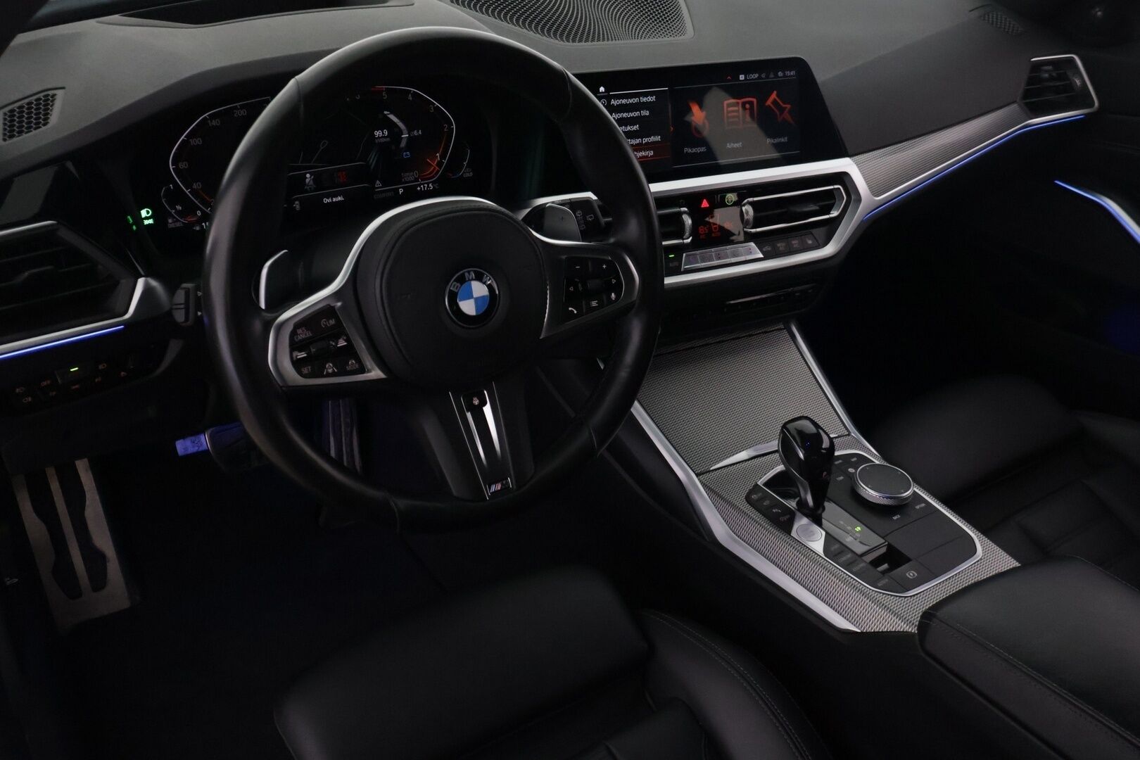 BMW 330 2020 G21 Touring 330d A xDrive M-Sport - Harman&Kardon | Laser | HUD | 360 | Webasto | Vetokoukku | DAP | Gesture control | Dravitgrau Metallic