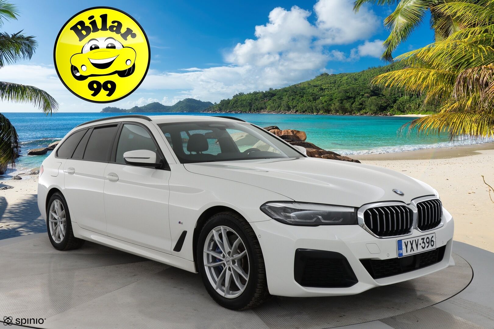 BMW 530 2021 G31 Touring 530e xDrive M-Sport / Harman Kardon / Nahat / Keyless / P. Kamera / Vetokoukku - BMW 530 G31 Touring 530e xDrive / M-Sport / Adapt. LED /Harman Kardon / P. Kamera / Vetokoukku