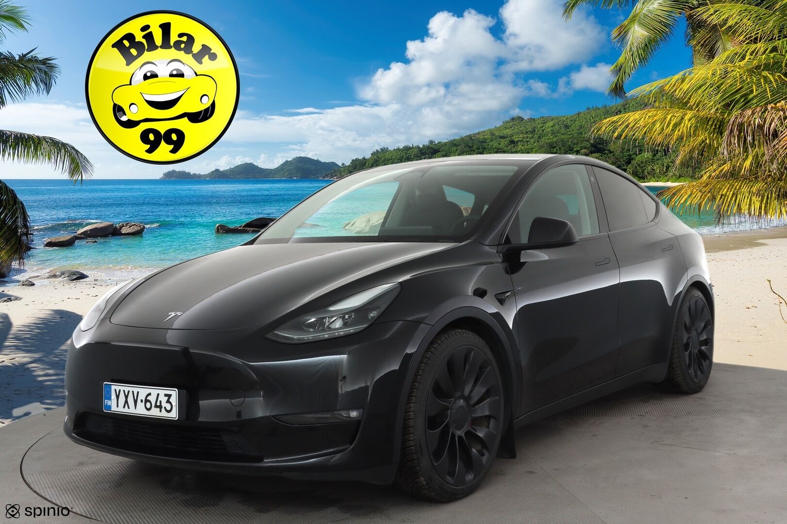 Tesla Model Y 2024 Performance * Koukku / ILP / ACC / Lasikatto / Premium Audio / P.Kamera / Matrix-LED / Muistipenkki / Kaistavahti * - 1-om Suomi-auto / 2x Latauskaapelit / Kahdet renkaat aluvanteilla - HULLUT AVAJAISHULINAT KORKOTARJOUS 3,29 %