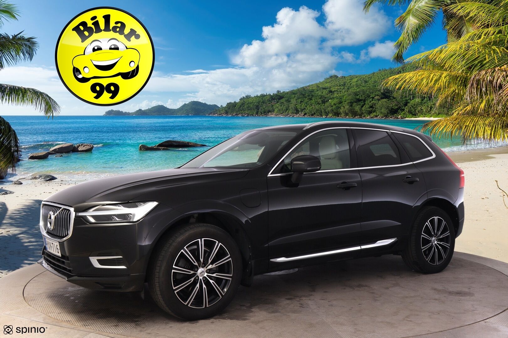 Volvo XC60 2019 T8 AWD Inscription aut *Webasto / Pilot assist / Keyless Go / Panorama / Four-C /  Vetokoukku / Vaaleet Nahat* - Polttoainetoiminen lisälämmitin puhelin ohjauksella / Alle taittuva vetokoukku / Juuri tehty jakopää - HULLUT BLACKWEEK JATKOT - KORKOTARJOUS 2,49%