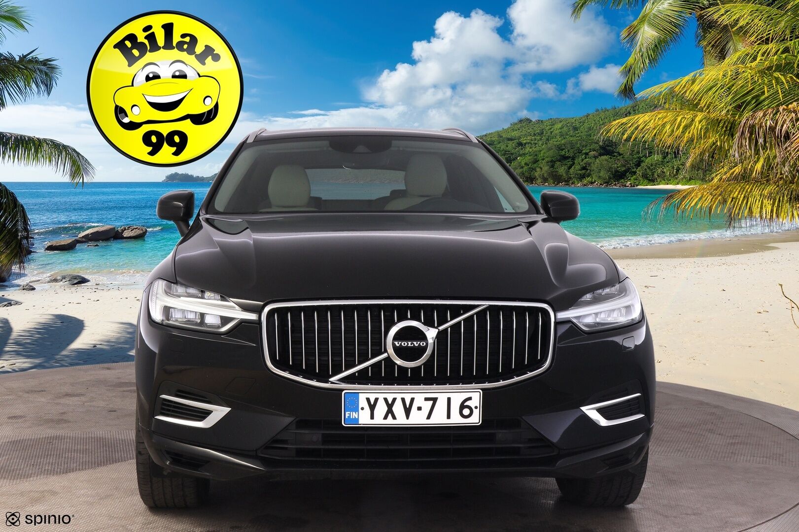 Volvo XC60 2019 T8 AWD Inscription aut *Webasto / Pilot assist / Keyless Go / Panorama / Four-C /  Vetokoukku / Vaaleet Nahat* - Polttoainetoiminen lisälämmitin puhelin ohjauksella / Alle taittuva vetokoukku / Juuri tehty jakopää - HULLUT BLACKWEEK JATKOT - KORKOTARJOUS 2,49%