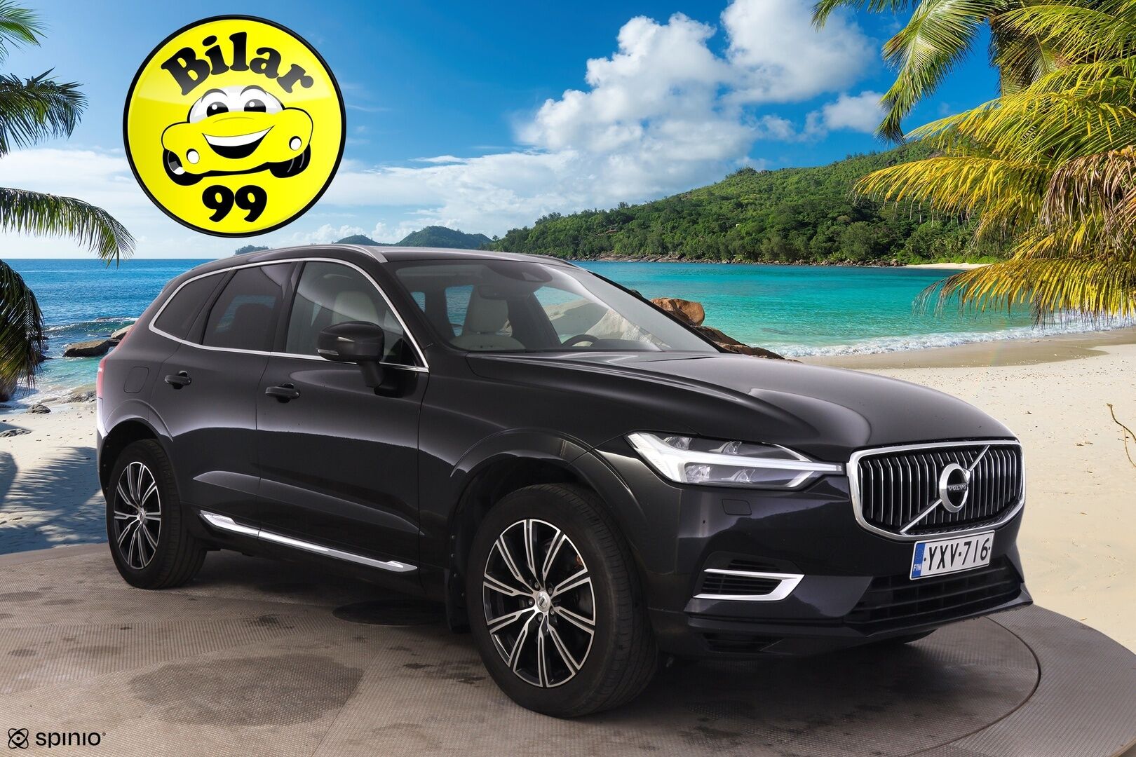 Volvo XC60 2019 T8 AWD Inscription aut *Webasto / Pilot assist / Keyless Go / Panorama / Vetokoukku / Vaaleet Nahat* - Polttoainetoiminen lisälämmitin puhelin ohjauksella / Alle taittuva vetokoukku / Juuri tehty jakopää
