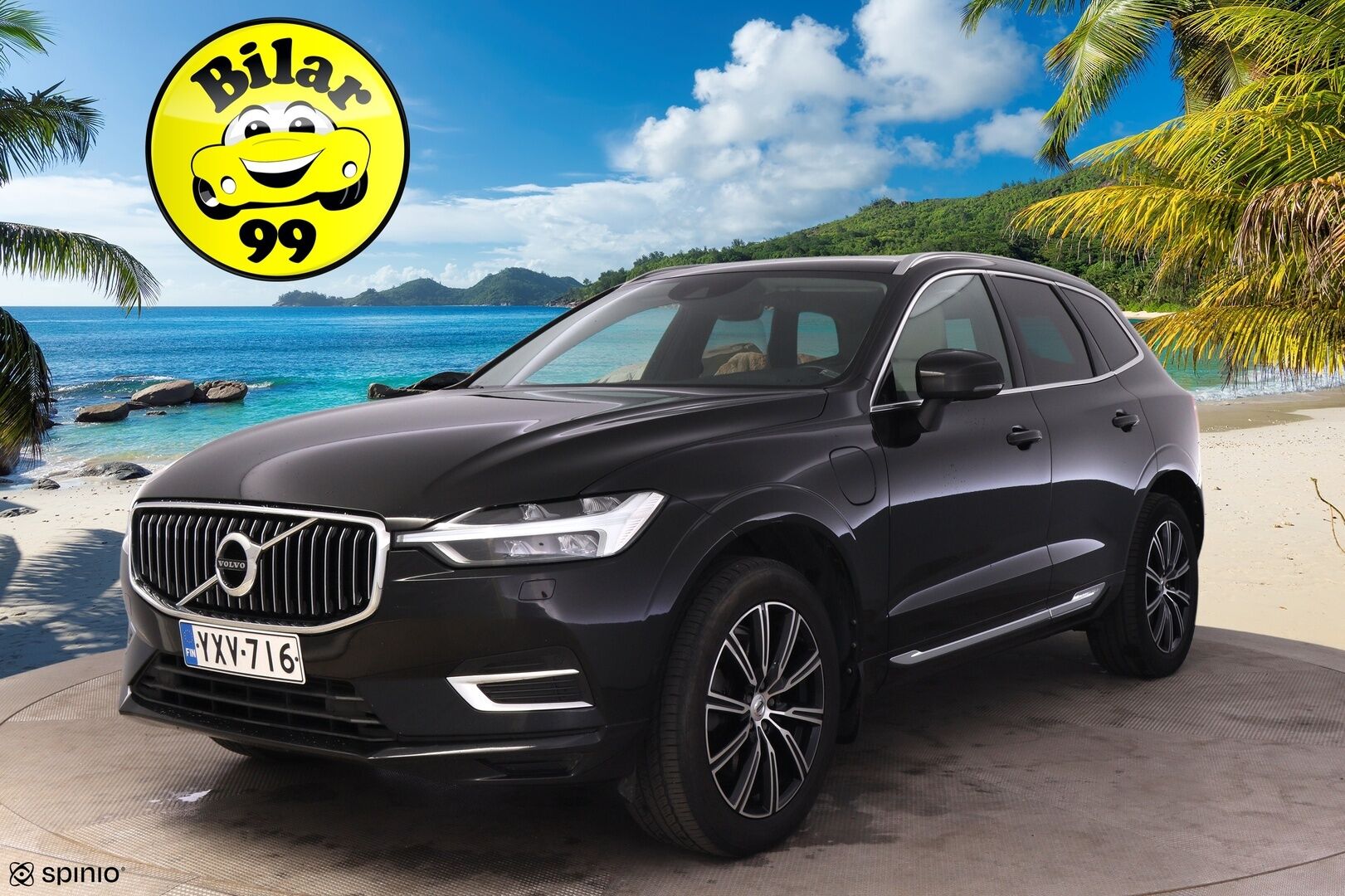 Volvo XC60 2019 T8 AWD Inscription aut *Webasto / Adapt. vak / Panorama / Vetokoukku / Nahat / BLISS / Adapt. LED / P-Kamera * - Polttoaine toiminen lisälämmitin puhelin ohjauksella / Alle taittuva vetokoukku / Juuri tehty jakopää