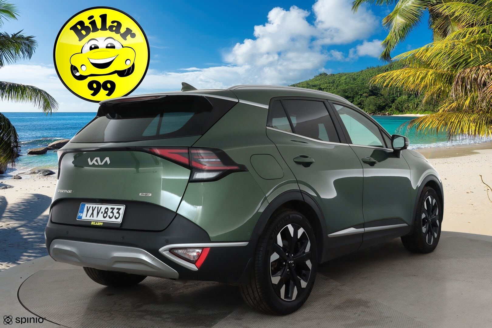 Kia Sportage 2022 1,6 T-GDI AWD Plug-in Hybrid Business Premium AT **360.kamera / Adapt.vakkari / Sähköpenkit / Digimittaristo / KeylessGo** - 3,99 % KORKOTARJOUS TÄHÄN AUTOON - Akku kuntotarkastettu!