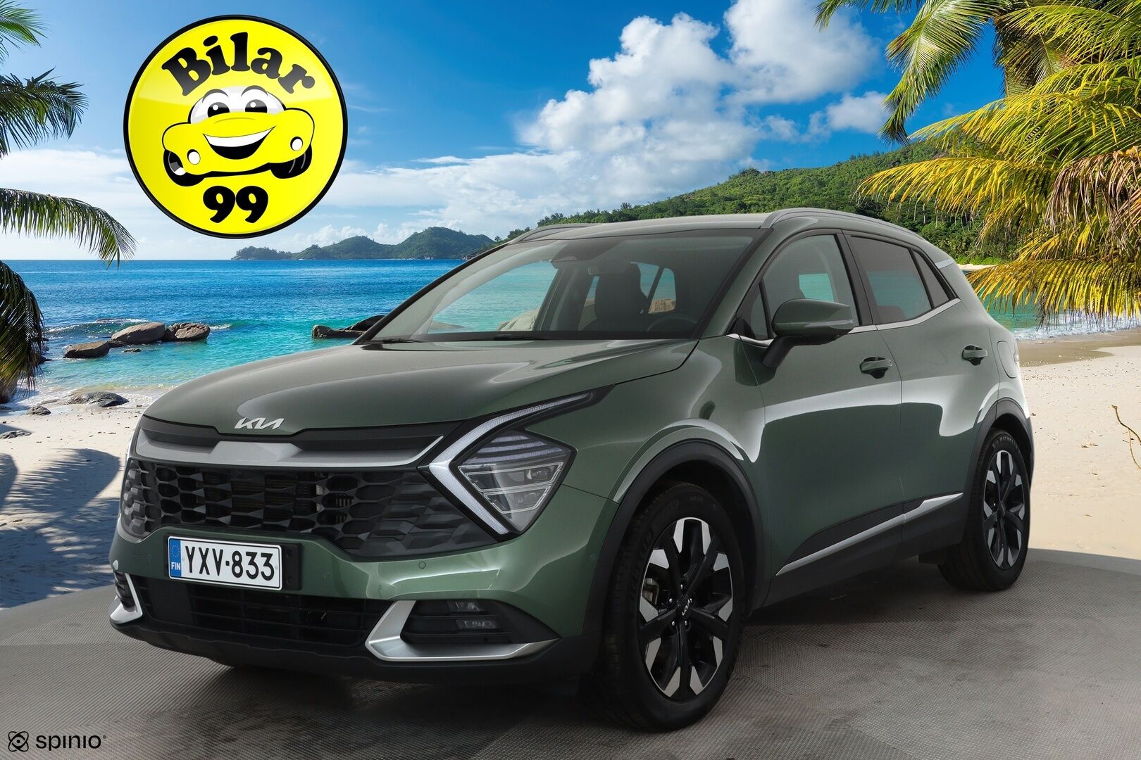 Kia Sportage 2022 1,6 T-GDI AWD Plug-in Hybrid Business Premium AT **360.kamera / Adapt.vakkari / Sähköpenkit / Digimittaristo / KeylessGo** - 3,99 % KORKOTARJOUS TÄHÄN AUTOON - Akku kuntotarkastettu!
