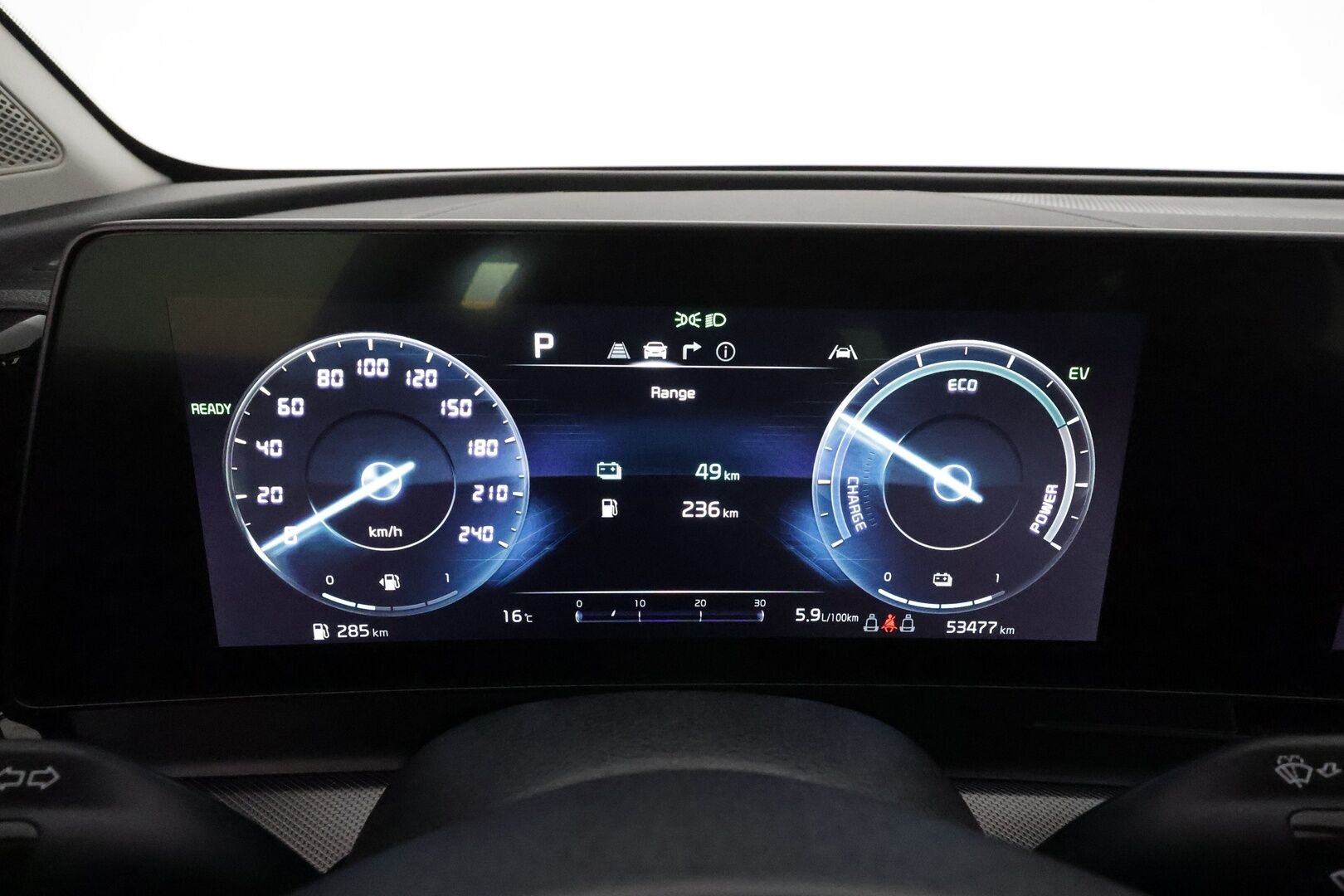 Kia Sportage 2022 1,6 T-GDI AWD Plug-in Hybrid Business Premium AT **360.kamera / Adapt.vakkari / Sähköpenkit / Digimittaristo / KeylessGo** - 3,99 % KORKOTARJOUS TÄHÄN AUTOON - Akku kuntotarkastettu!
