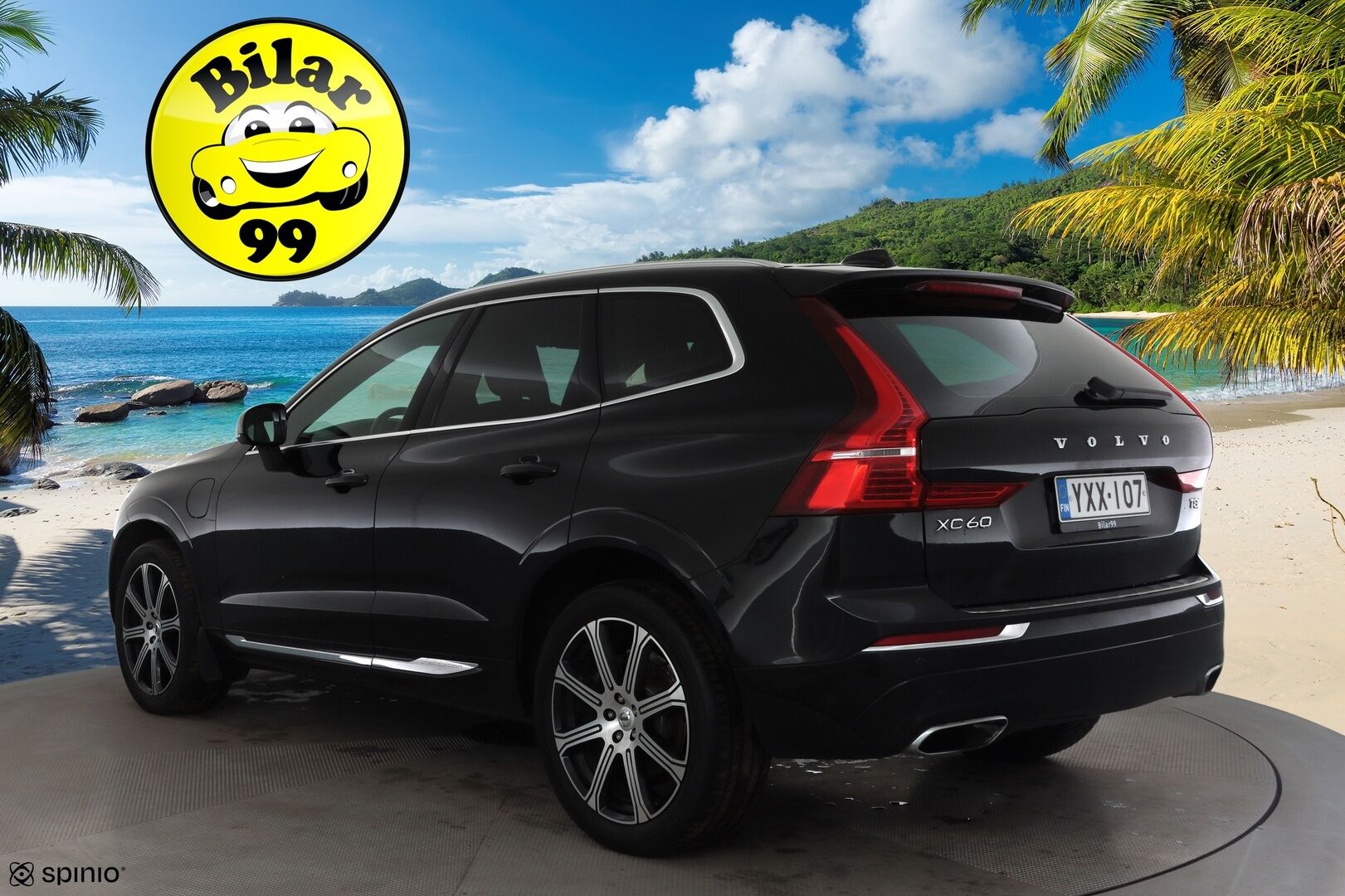 Volvo XC60 2019 T8 TwE AWD Inscription Recharge aut. * ACC / P.kamera / Full LED / Panorama / Muistipenkki / Koukku / Webasto / Sporttinahat / KeylessGo * - Kahdet renkaat aluvanteilla - HULLUT BLACKWEEK JATKOT - KORKOTARJOUS 2,49%