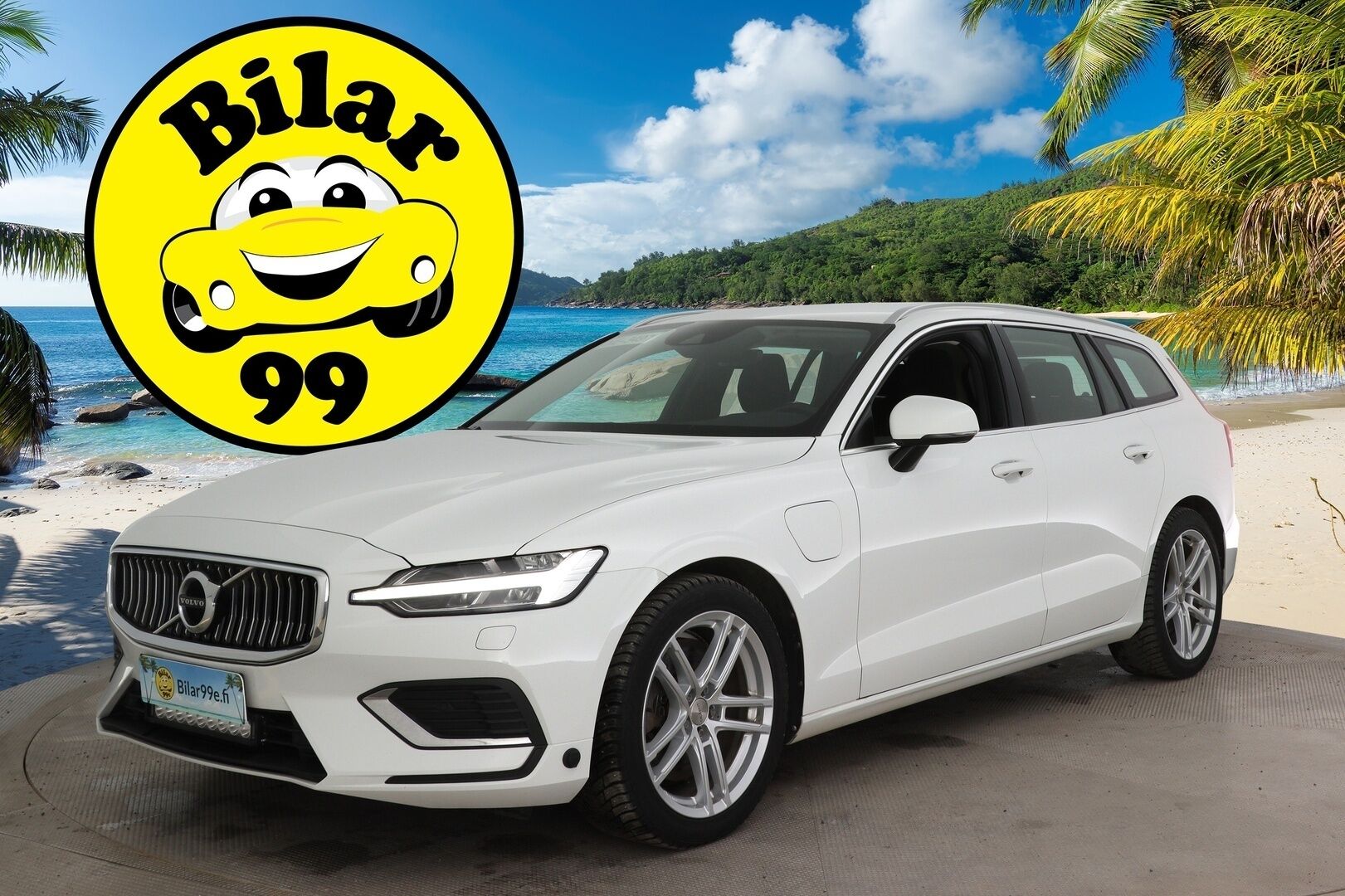 Volvo V60 2021 T6 TwE AWD Recharge Inscription Expression aut. *Jakopää Tehty / ACC / Webasto / KeylessGo / BLIS / FULL-LED / Koukku / Carplay* - Upea Volvo tuoreella jakopäällä kaksin huippurenkain!