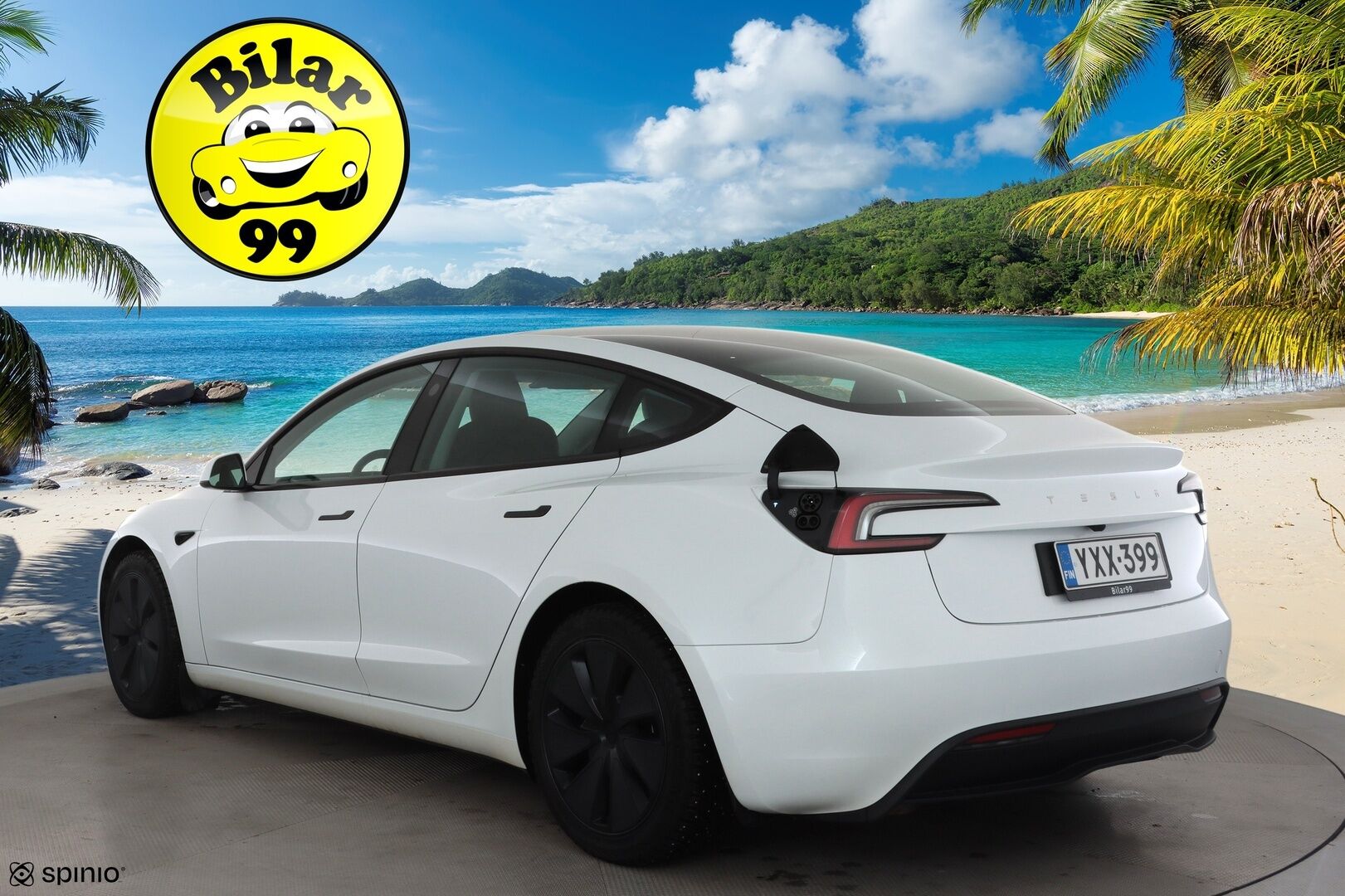 Tesla Model 3 2024 RWD Highland * Koukku / Lasikatto / ILP / Facelift / Viihdenäyttö / Matrix LED / P.kamera / Ilmastoidut nahat * - 1.Om Suomi-auto / Kahdet renkaat aluvanteilla 