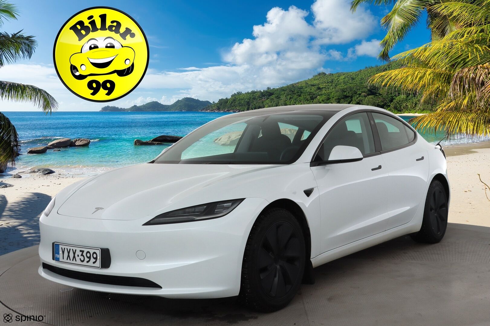 Tesla Model 3 2024 RWD Highland * Koukku / Lasikatto / ILP / Facelift / Viihdenäyttö / Matrix LED / P.kamera / Ilmastoidut nahat * - 1.Om Suomi-auto / Kahdet renkaat aluvanteilla 