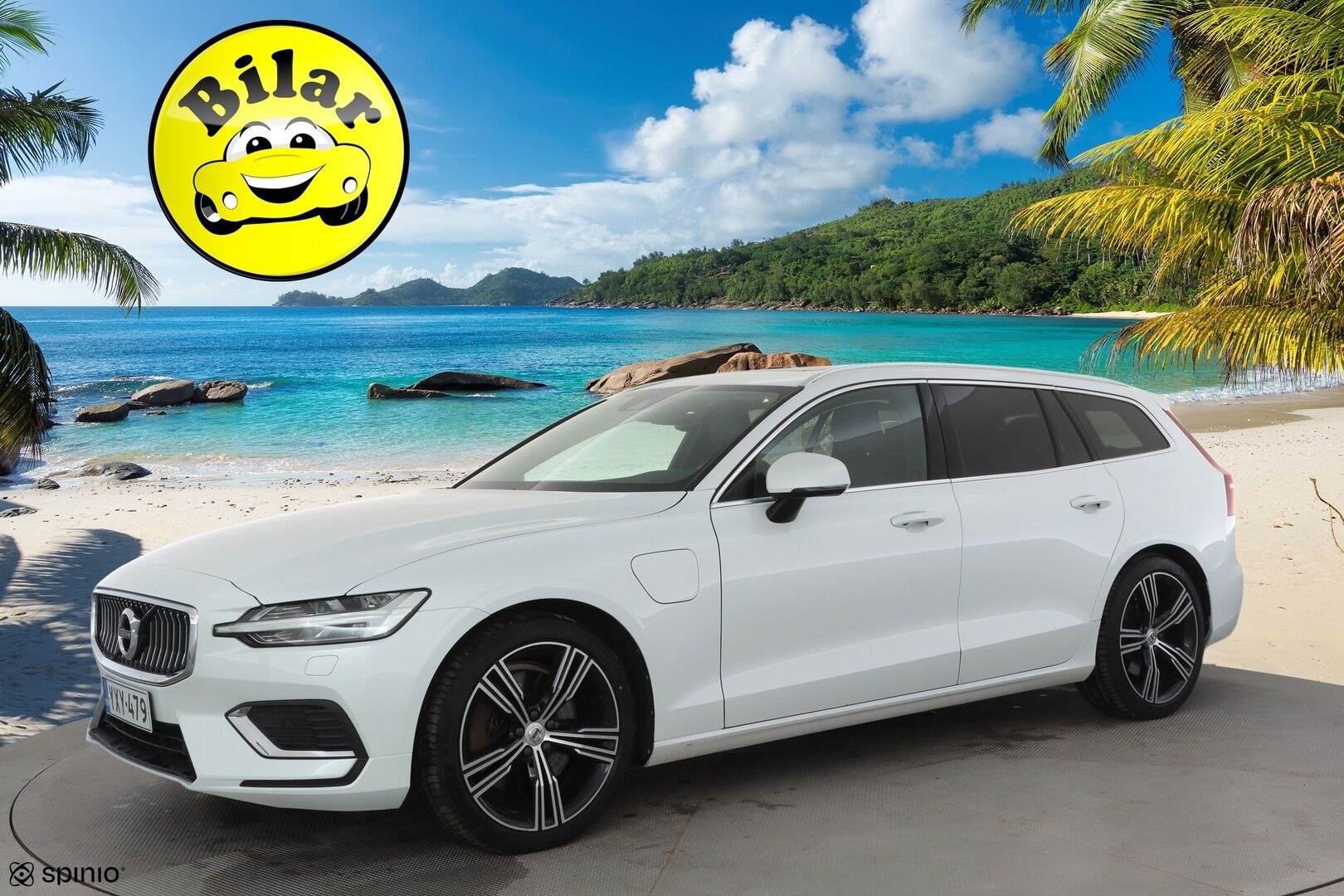 Volvo V60 2021 T8 TwE AWD Inscription aut - | ACC | Webasto | Koukku | Harman/Kardon | Sporttinahat muistilla | Panorama | P.kamera | Pilot assist | BLIS | Merkkihuollot | 