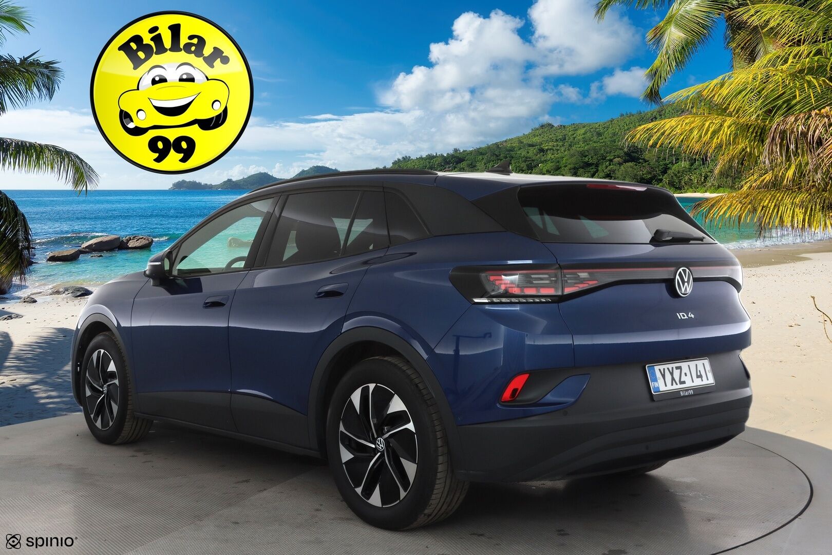 Volkswagen ID.4 2024 Pro 4MOTION Elegance 210 kW / 286 hv, akku 77 kWh * ACC / HUD / H&K / Lasikatto / ILP / 360° / IQ.Light / Muistipenkit * - Akuston esilämmitys / 1.Om Suomi-auto / Kahdet renkaat aluvanteilla / Huippuvarusteet - HULLUT AVAJAISHULINAT KORKOTARJOUS 3,29 %