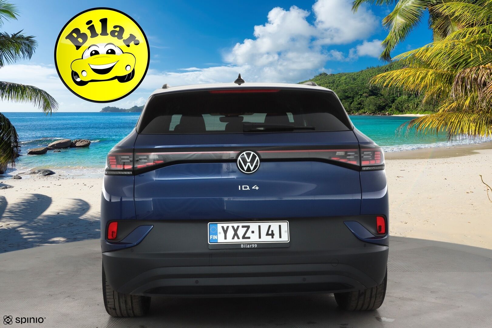 Volkswagen ID.4 2024 Pro 4MOTION Elegance 210 kW / 286 hv, akku 77 kWh - | ACC | HUD | H&K | Lasikatto | ILP / 360° | IQ.Light | Muistipenkit | Akuston esilämmitys | 1.Om Suomi-auto | Kahdet renkaat aluvanteilla / Huippuvarusteet | 