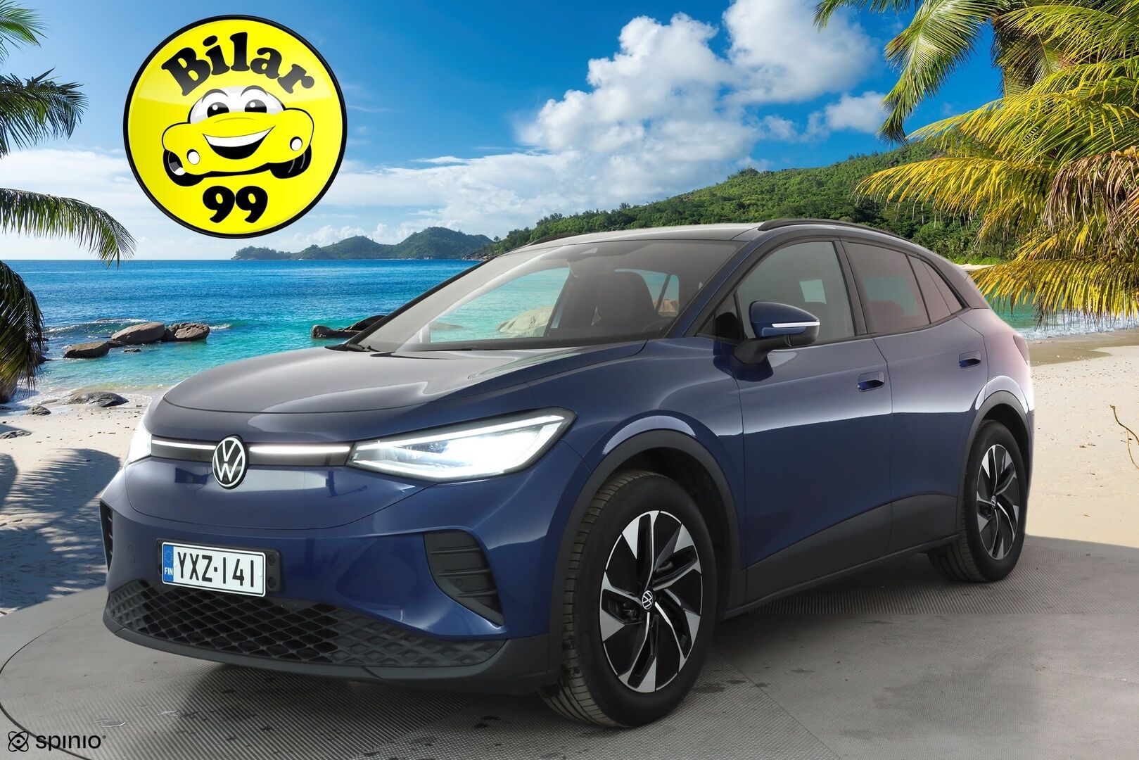 Volkswagen ID.4 2024 Pro 4MOTION Elegance 210 kW / 286 hv, akku 77 kWh * ACC / HUD / H&K / Lasikatto / ILP / 360° / IQ.Light / Muistipenkit * - Akuston esilämmitys / 1.Om Suomi-auto / Kahdet renkaat aluvanteilla / Huippuvarusteet - HULLUT AVAJAISHULINAT KORKOTARJOUS 3,29 %