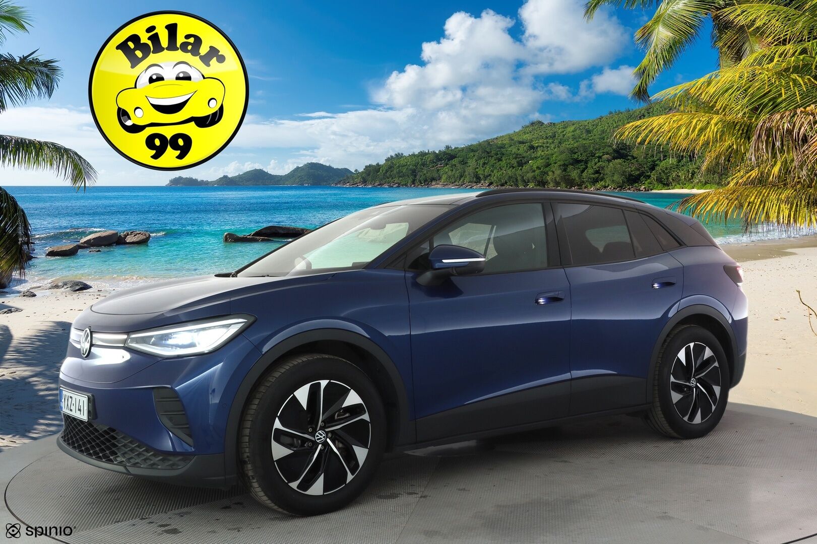 Volkswagen ID.4 2024 Pro 4MOTION Elegance 210 kW / 286 hv, akku 77 kWh * ACC / HUD / H&K / Lasikatto / ILP / 360° / IQ.Light / Muistipenkit * - Akuston esilämmitys / 1.Om Suomi-auto / Kahdet renkaat aluvanteilla / Huippuvarusteet - HULLUT AVAJAISHULINAT KORKOTARJOUS 3,29 %