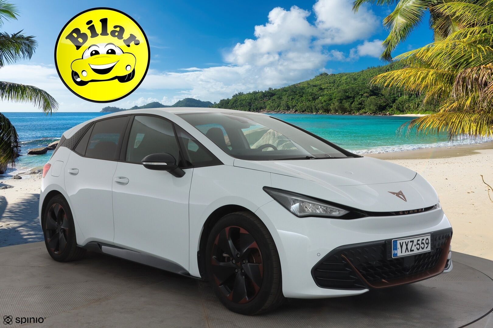 CUPRA Born 2023 e-Boost 170 kW 77 kWh - | ACC | ILP | P.kamera | Lämm. ratti | LED | Lane Assist | Front Assist | RSA | Ambient | Apple & Android | 2x renkaat aluin | Merkkihuollot | 