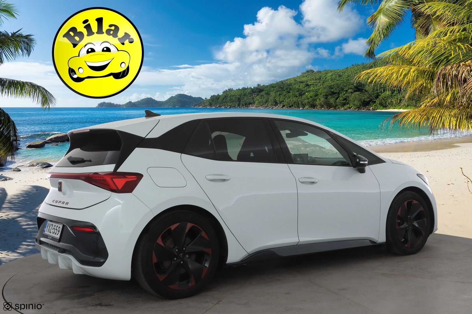 CUPRA Born 2023 e-Boost 170 kW 77 kWh - | ACC | ILP | P.kamera | Lämm. ratti | LED | Lane Assist | Front Assist | RSA | Ambient | Apple & Android | 2x renkaat aluin | Merkkihuollot | 