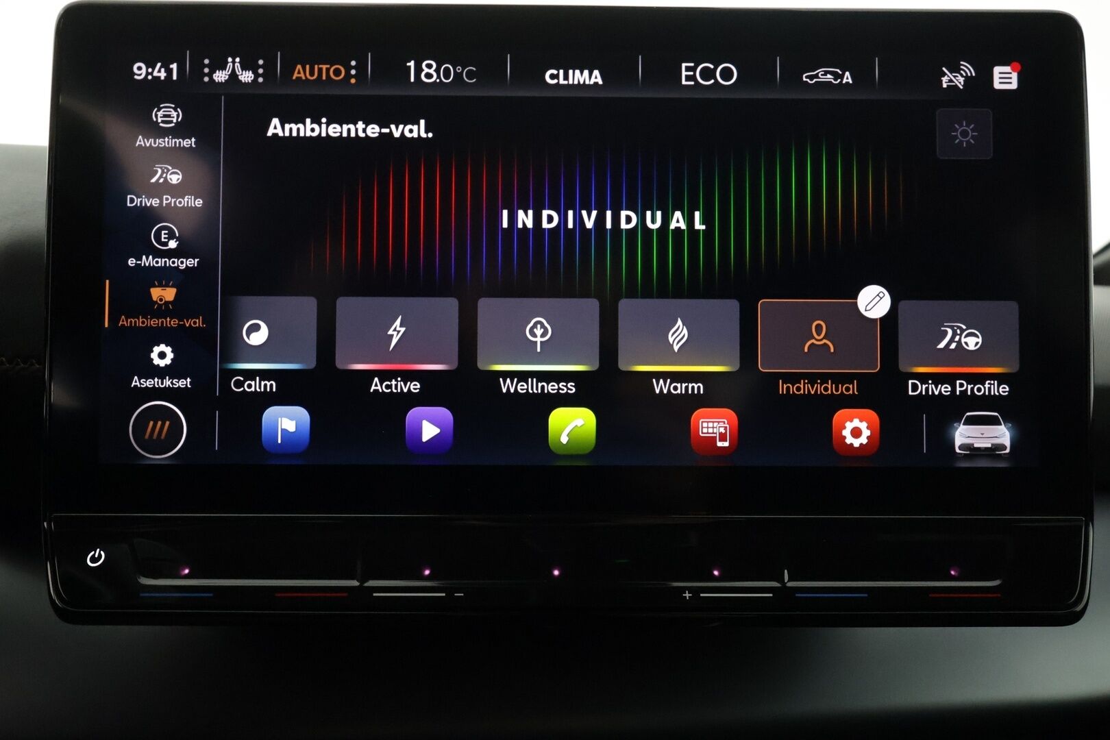 CUPRA Born 2023 e-Boost 170 kW 77 kWh - | ACC | ILP | P.kamera | Lämm. ratti | LED | Lane Assist | Front Assist | RSA | Ambient | Apple & Android | 2x renkaat aluin | Merkkihuollot | 