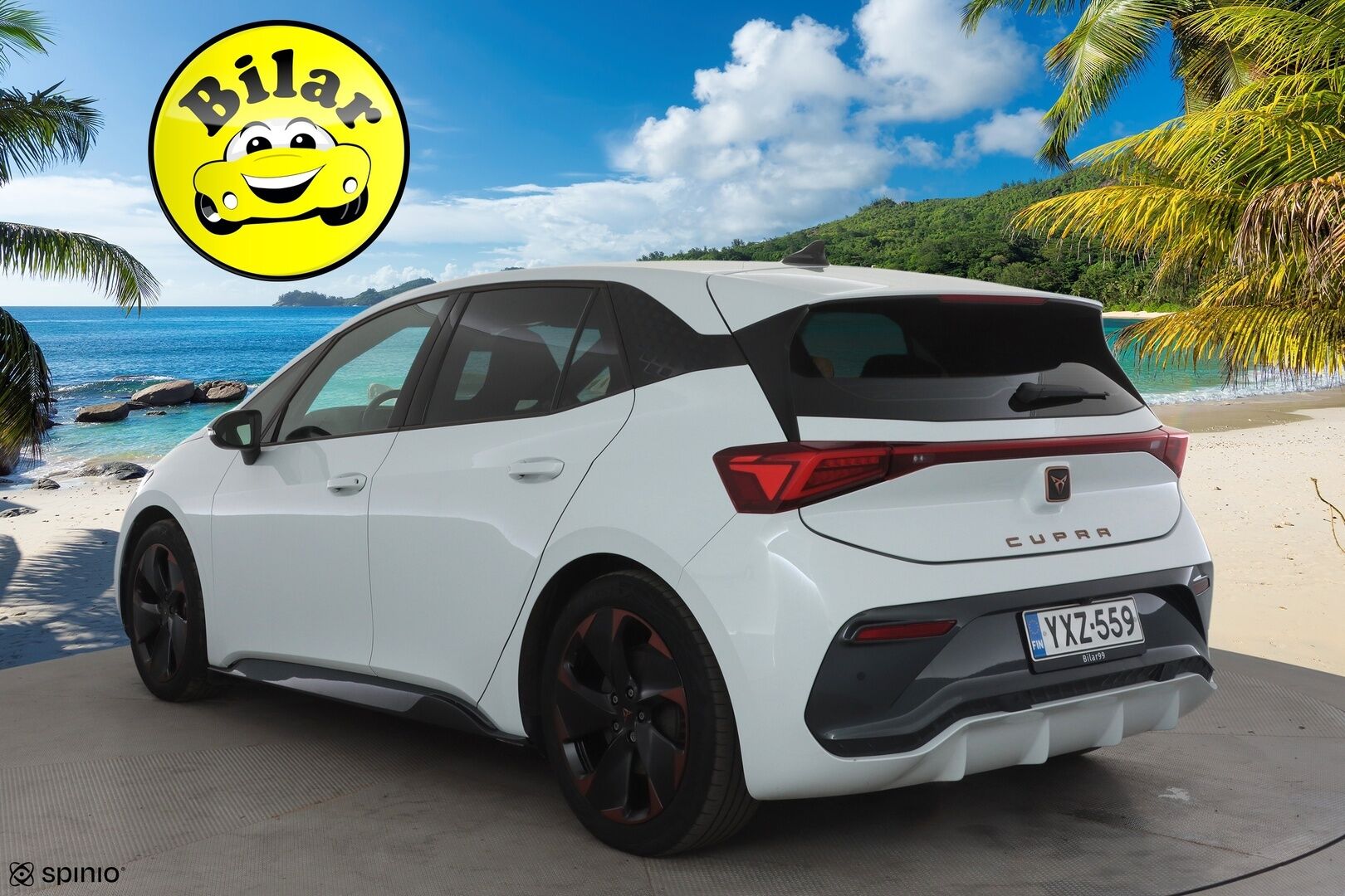 CUPRA Born 2023 e-Boost 170 kW 77 kWh - | ACC | ILP | P.kamera | Lämm. ratti | LED | Lane Assist | Front Assist | RSA | Ambient | Apple & Android | 2x renkaat aluin | Merkkihuollot | 