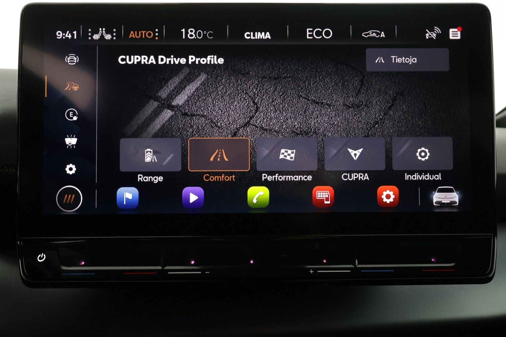 CUPRA Born 2023 e-Boost 170 kW 77 kWh - | ACC | ILP | P.kamera | Lämm. ratti | LED | Lane Assist | Front Assist | RSA | Ambient | Apple & Android | 2x renkaat aluin | Merkkihuollot | 