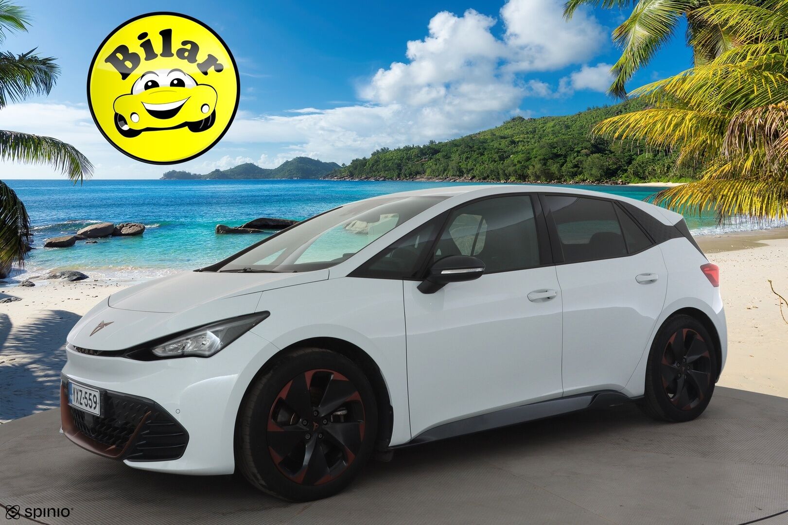 CUPRA Born 2023 e-Boost 170 kW 77 kWh - | ACC | ILP | P.kamera | Lämm. ratti | LED | Lane Assist | Front Assist | RSA | Ambient | Apple & Android | 2x renkaat aluin | Merkkihuollot | 