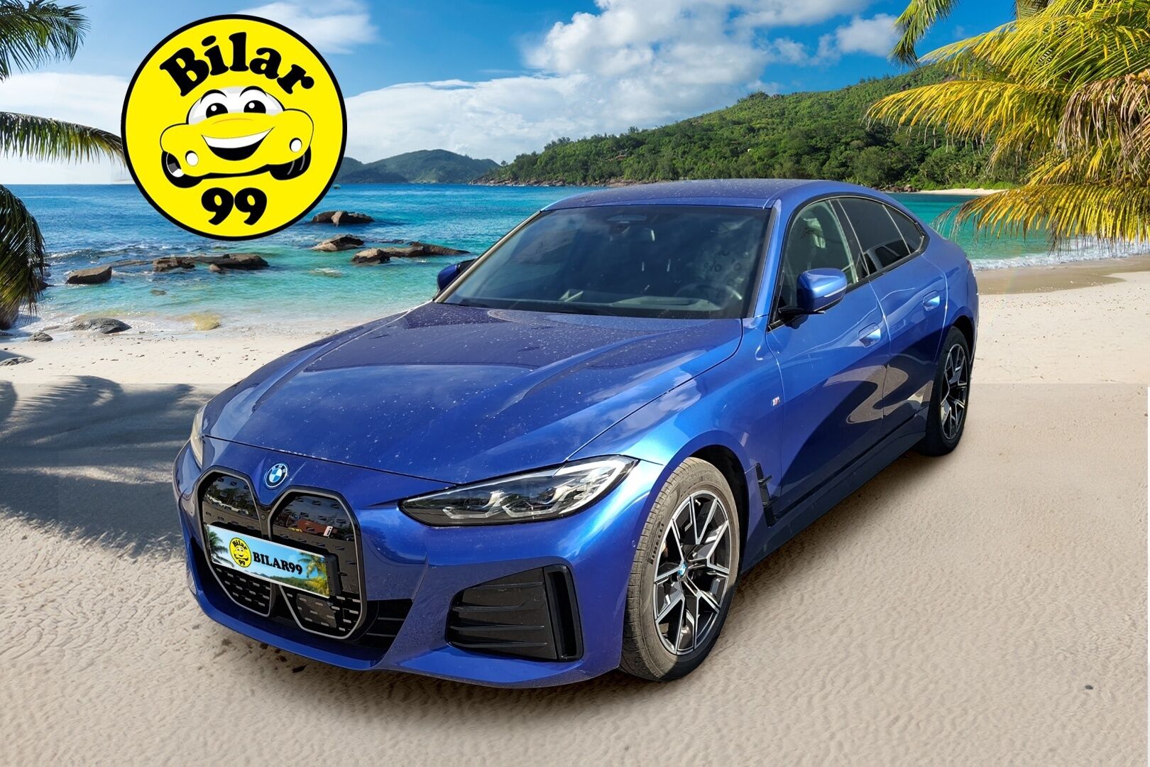 BMW i4 2022 eDrive40 - M-sport sisä -ja ulkopaketti | ACC | Muistipenkki | Keyless | 360* Kamera | HUD | Peruutuskamera | BLIS | Koukku