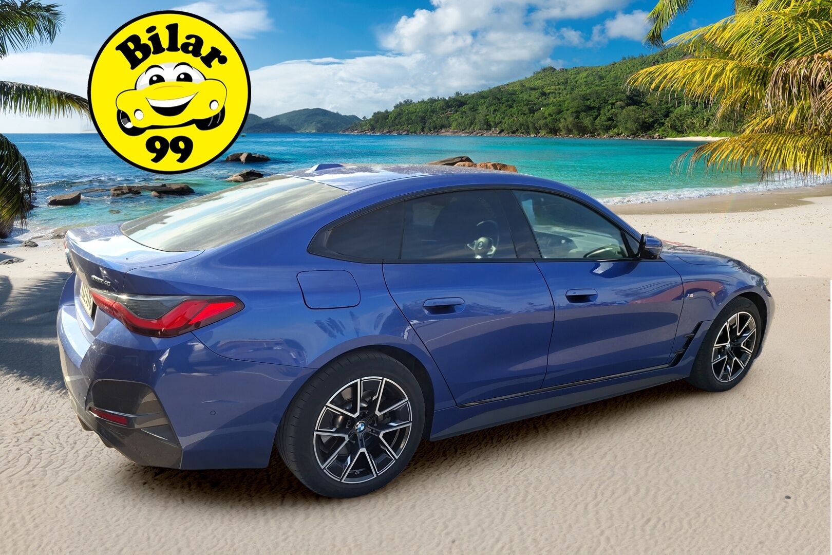 BMW i4 2022 eDrive40 - M-sport sisä -ja ulkopaketti | ACC | Muistipenkki | Keyless | 360* Kamera | HUD | Peruutuskamera | BLIS | Koukku