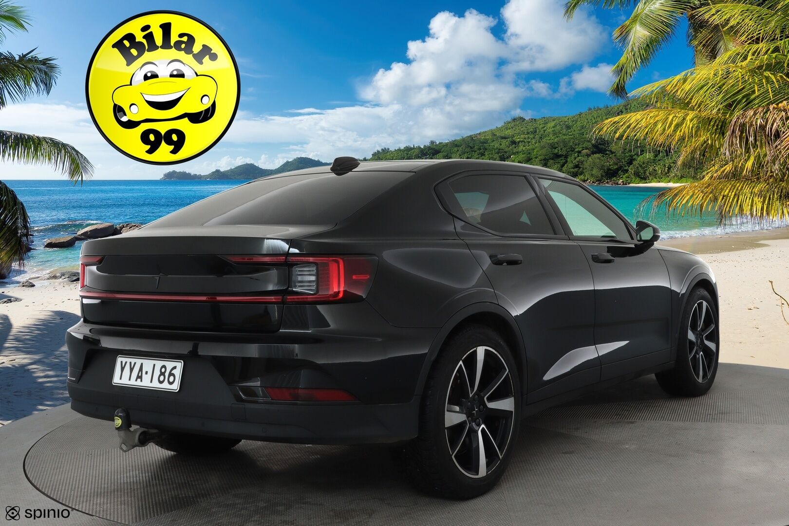 Polestar 2 2021 Long Range Dual motor 300kW **Lämpöpumppu / Koukku / Lasikatto / ACC / Full-LED / H&K / 360° / Sportpenkki Muistilla** - 2x Latauskaapelit / Merkkihuollettu!