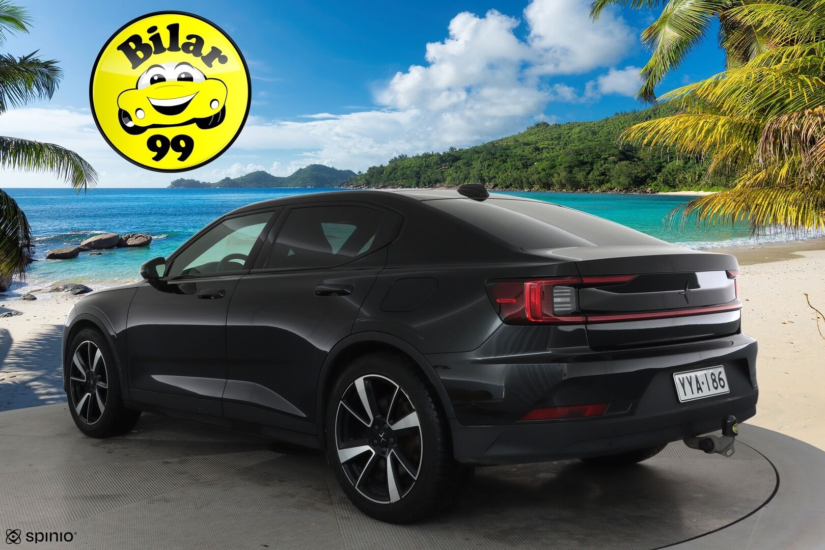 Polestar 2 2021 Long Range Dual motor 300kW **Lämpöpumppu / Koukku / Lasikatto / ACC / Full-LED / H&K / 360° / Sportpenkki Muistilla** - 2x Latauskaapelit / Merkkihuollettu!