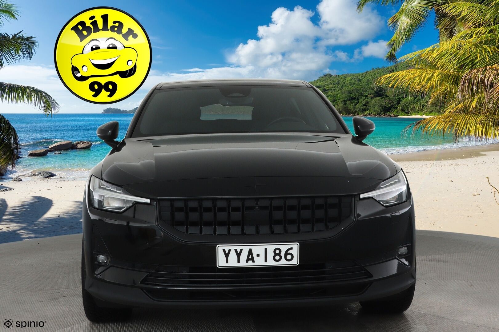 Polestar 2 2021 Long Range Dual motor 300kW **Lämpöpumppu / Koukku / Lasikatto / ACC / Full-LED / H&K / 360° / Sportpenkki Muistilla** - 2x Latauskaapelit / Merkkihuollettu!