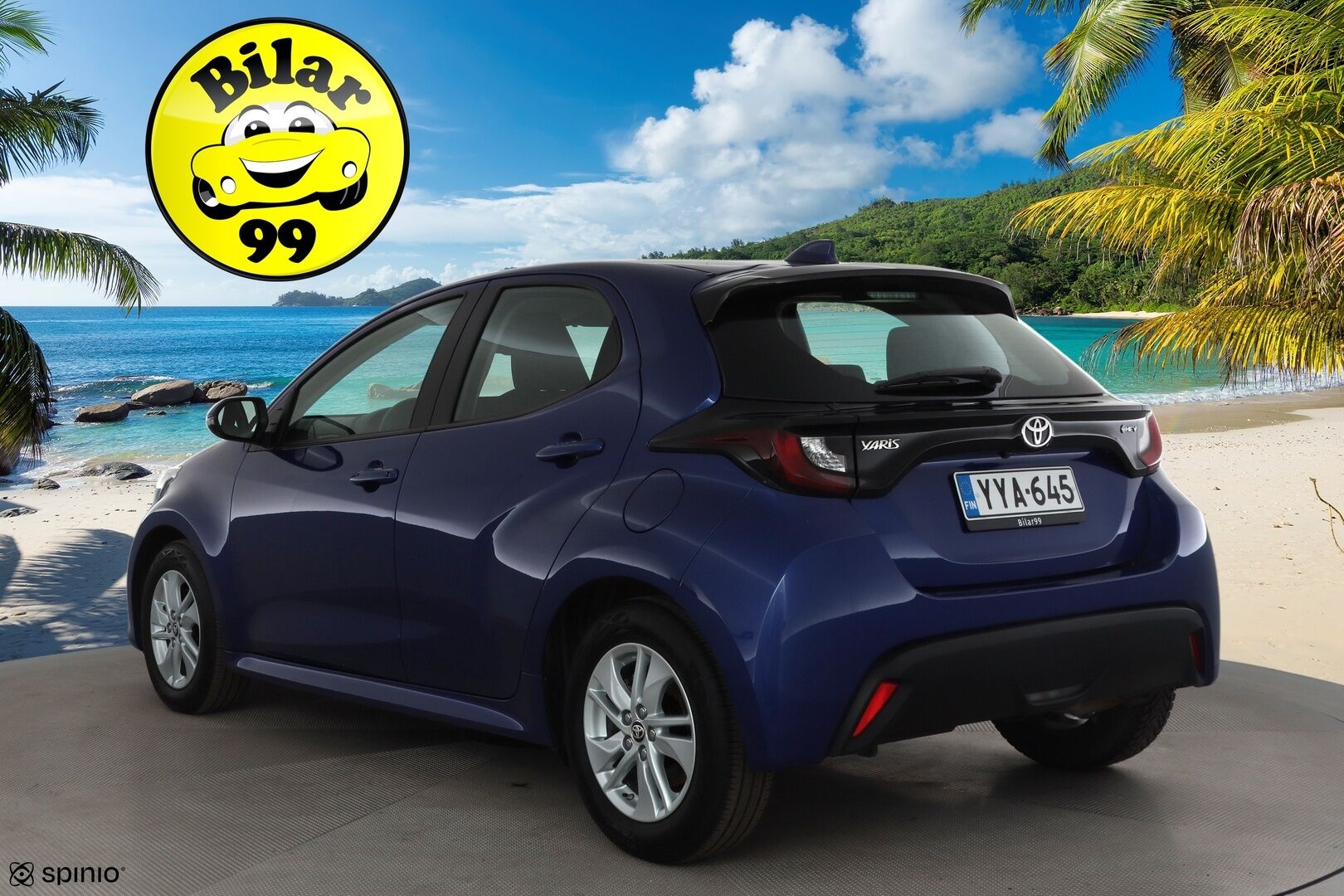 Toyota Yaris 2024 1,5 Hybrid 116 Intense * Suomi-auto / ACC / P.kamera / Apple&Android / Ratinlämmitin * - Kahdet renkaat aluvanteilla / Merkkihuollettu - HULLU BLACKWEEK KORKOTARJOUS 2,49%