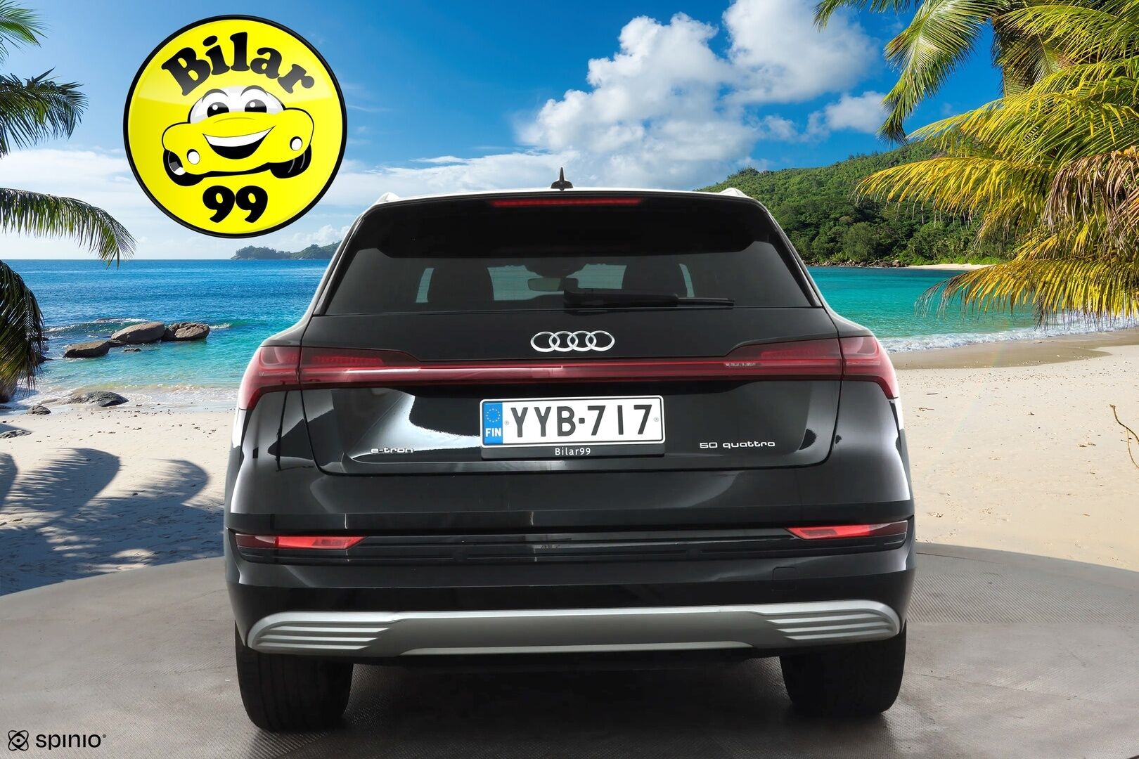 Audi e-tron 2020 50 quattro * ACC / LED / Lisälämmitin / Panorama / Muistipenkki / Nahat / P.tutkat * - Akku kuntotarkastettu / Kahdet Renkaat 