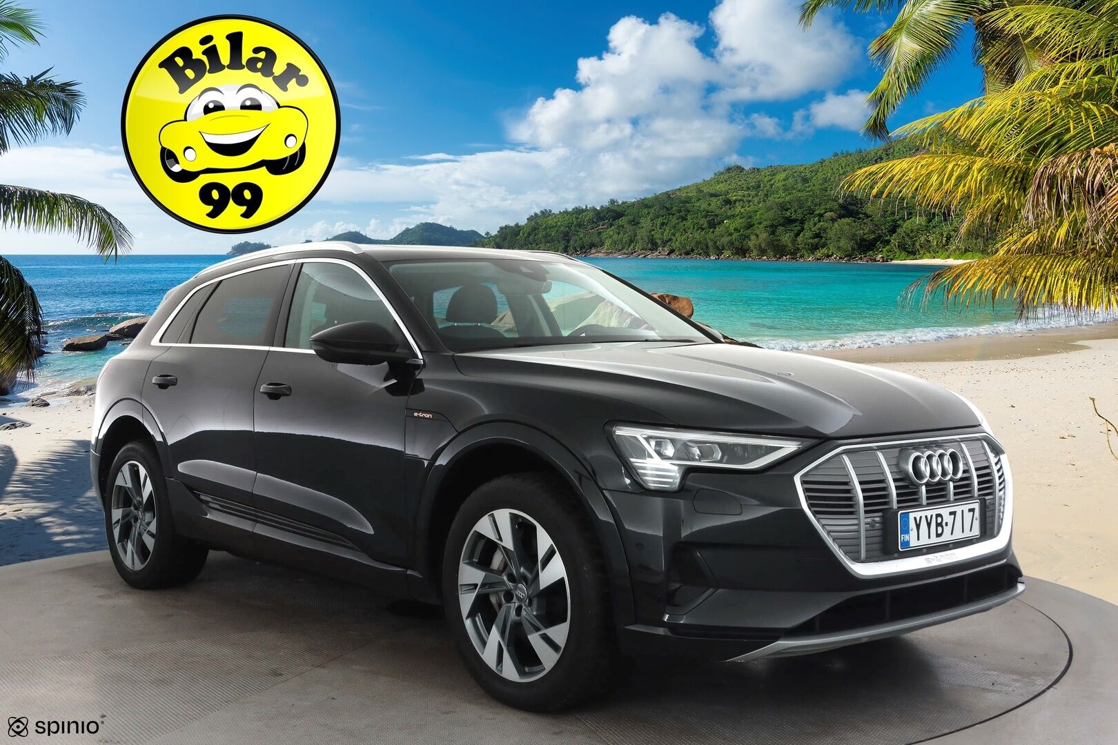 Audi e-tron 2020 50 quattro * ACC / LED / Lisälämmitin / Panorama / Muistipenkki / Nahat / P.tutkat * - Akku kuntotarkastettu / Kahdet Renkaat 