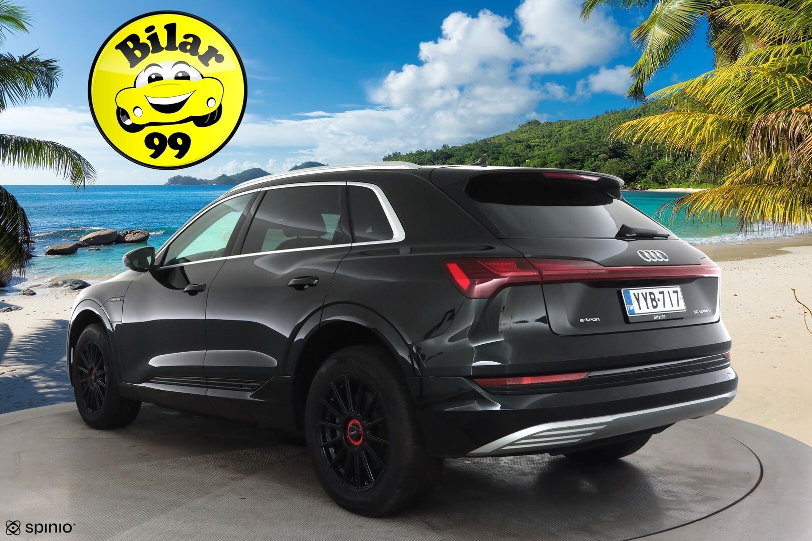 Audi e-tron 2020 50 quattro * ACC / LED / Lisälämmitin / Panorama / Muistipenkki / Nahat / P.tutkat * - Akku kuntotarkastettu / Kahdet Renkaat 