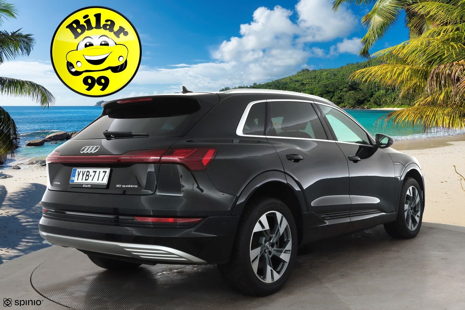 Audi e-tron 2020 50 quattro * ACC / LED / Lisälämmitin / Panorama / Muistipenkki / Nahat / P.tutkat * - Akku kuntotarkastettu / Kahdet Renkaat 