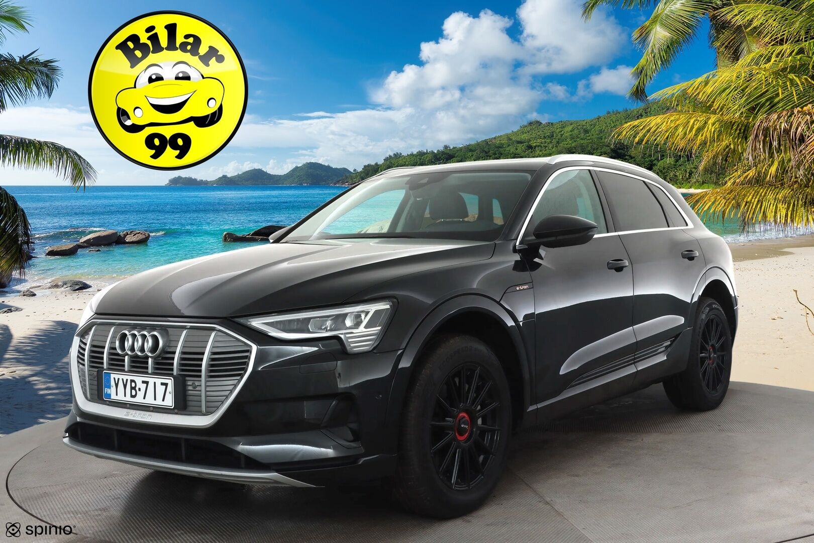 Audi e-tron 2020 50 quattro * ACC / LED / Lisälämmitin / Panorama / Muistipenkki / Nahat / P.tutkat * - Akku kuntotarkastettu / Kahdet Renkaat 