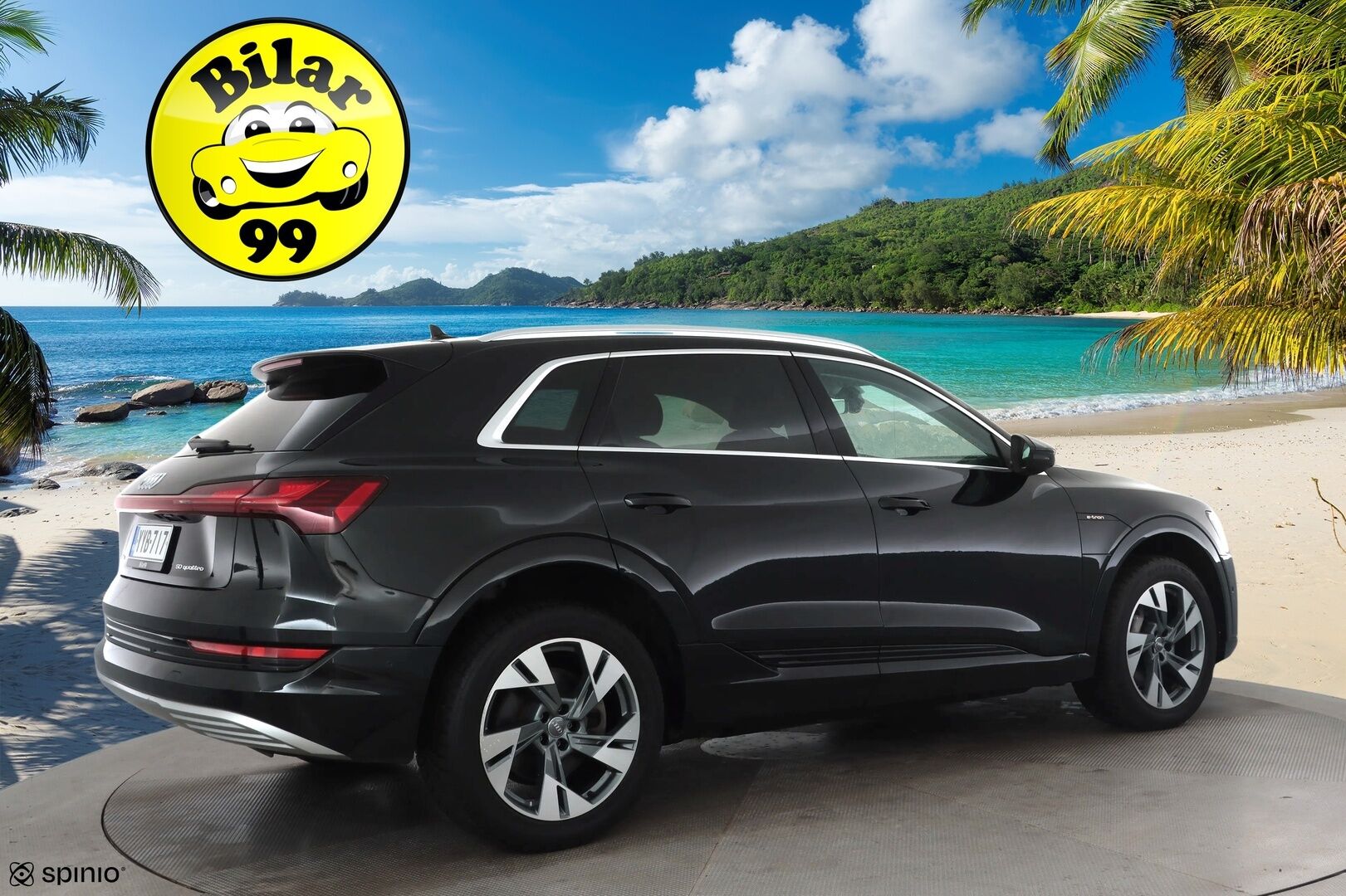 Audi e-tron 2020 50 quattro * ACC / LED / Lisälämmitin / Panorama / Muistipenkki / Nahat / P.tutkat * - Akku kuntotarkastettu / Kahdet Renkaat 