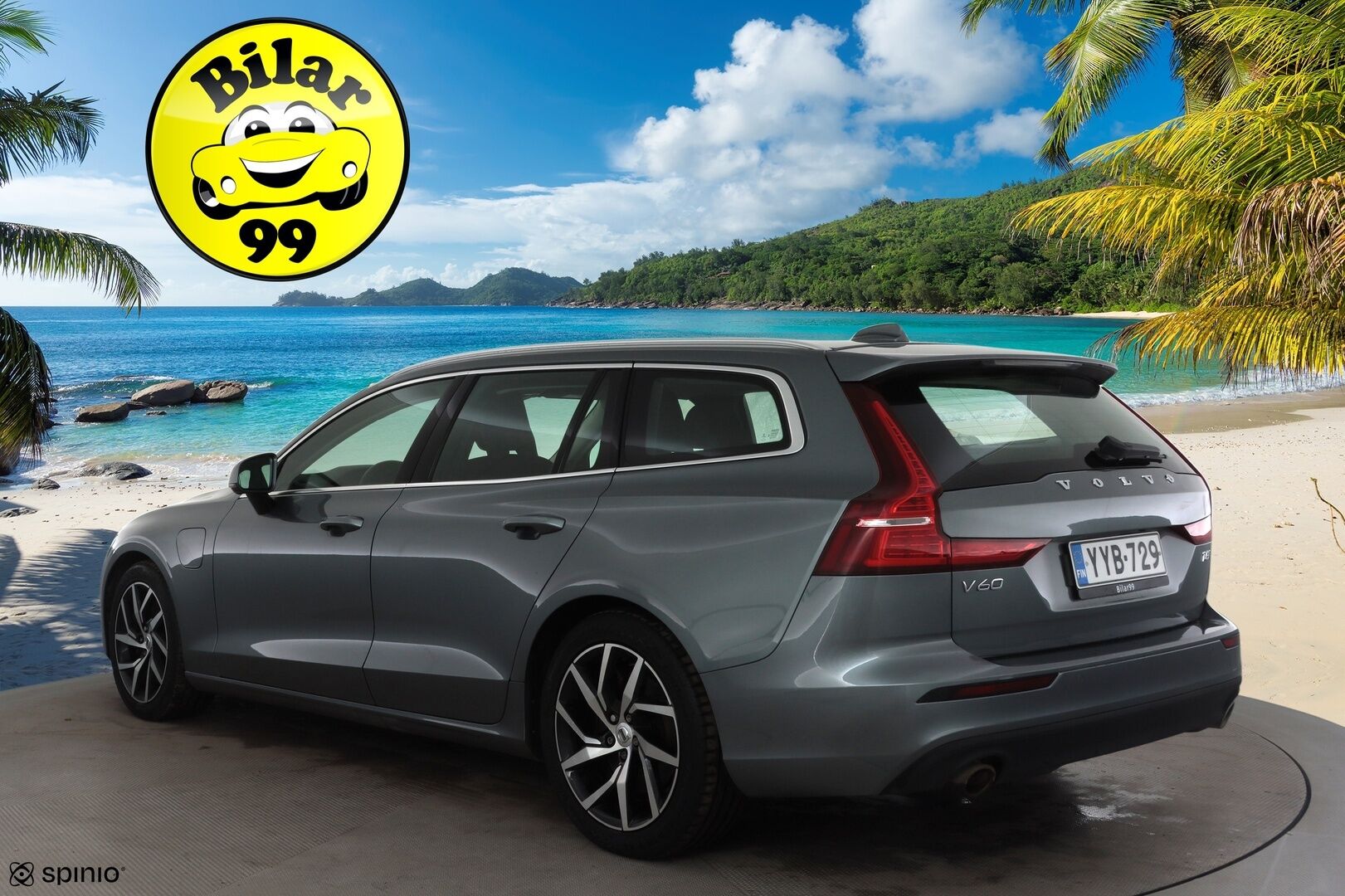 Volvo V60 2020 T6 TwE AWD Momentum aut * ACC / HUD / 360° / Full LED / Muistipenkki / Webasto / Koukku / BLIS / Navi / KeylessGo * - Akku kuntotarkastettu / Kahdet renkaat aluvanteilla