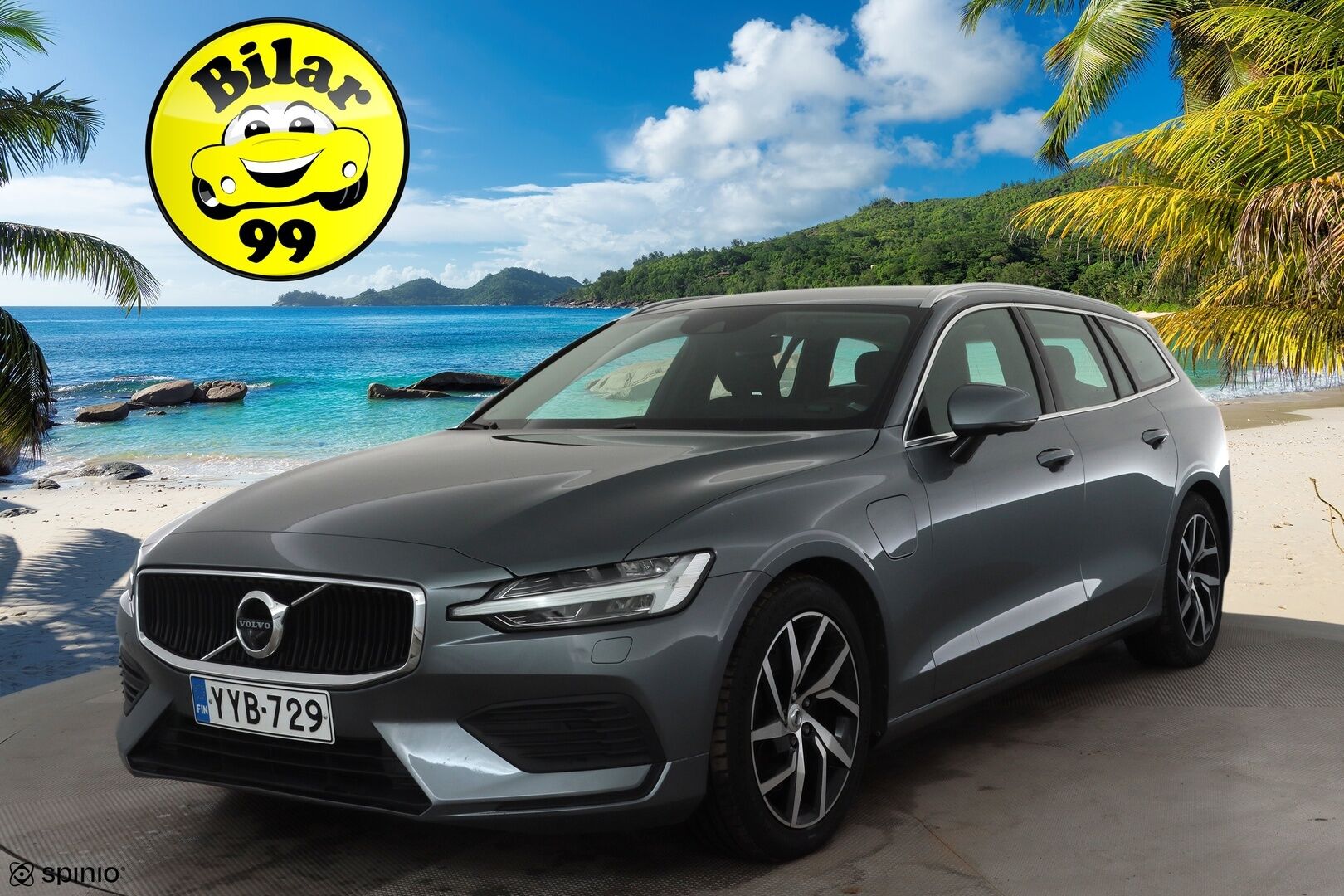 Volvo V60 2020 T6 TwE AWD Momentum aut * ACC / HUD / 360° / Full LED / Muistipenkki / Webasto / Koukku / BLIS / Navi / KeylessGo * - Akku kuntotarkastettu / Kahdet renkaat aluvanteilla