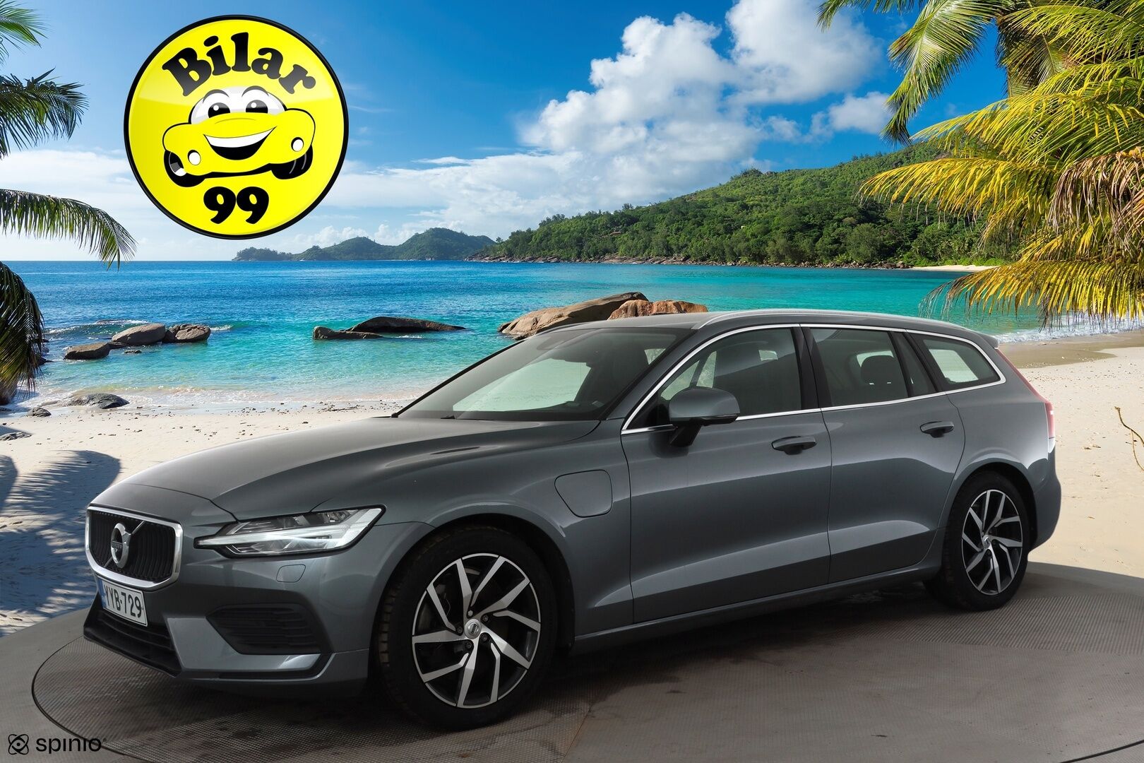 Volvo V60 2020 T6 TwE AWD Momentum aut * ACC / HUD / 360° / Full LED / Muistipenkki / Webasto / Koukku / BLIS / Navi / KeylessGo * - Akku kuntotarkastettu / Kahdet renkaat aluvanteilla