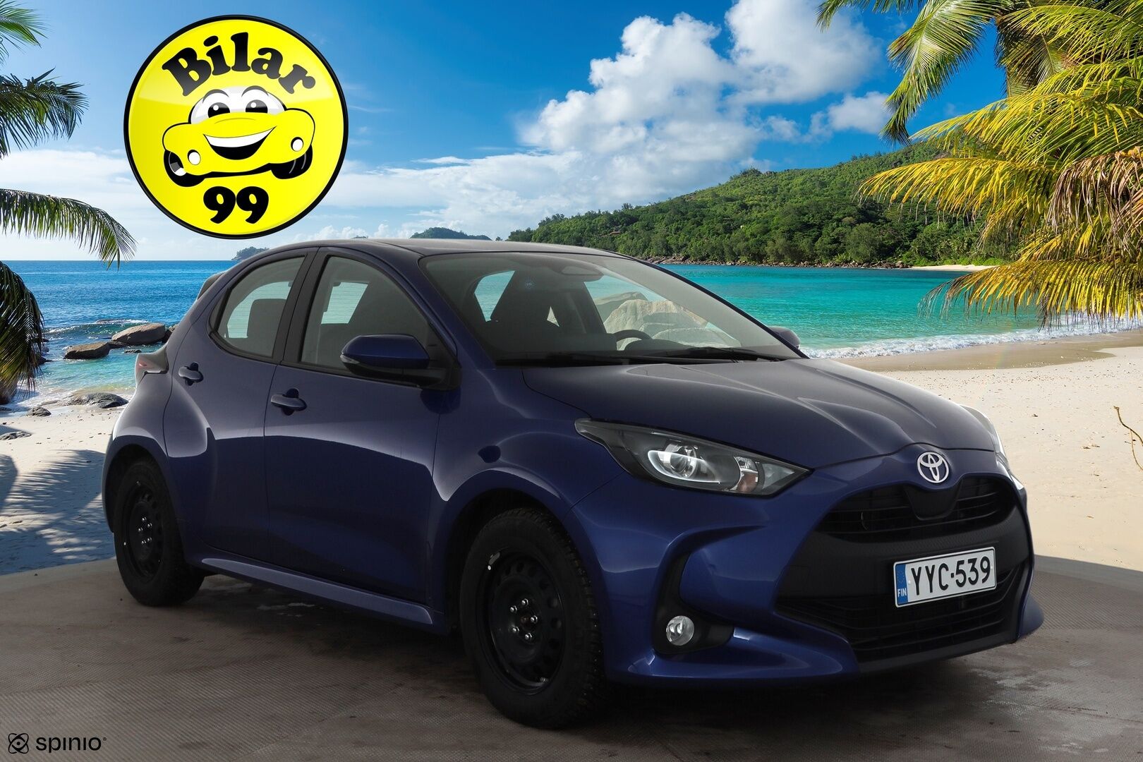 Toyota Yaris 2024 1,5 Hybrid 116 Intense * Suomi-auto / ACC / P.kamera / Kaistavahti / Ratinlämmitin / 2xRenkaat * - Merkkihuollettu - HULLUT JOULUT KORKOTARJOUS 2,49% 