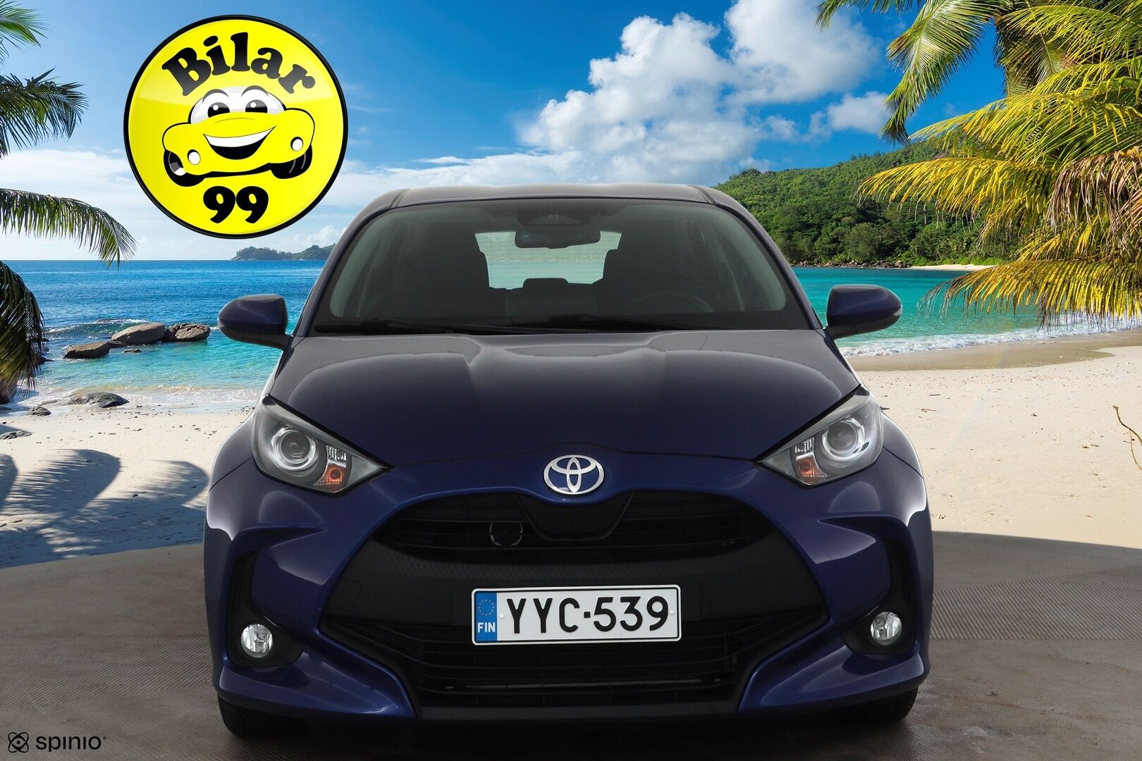 Toyota Yaris 2024 1,5 Hybrid 116 Intense * Suomi-auto / ACC / P.kamera / Kaistavahti / Ratinlämmitin / 2xRenkaat * - Merkkihuollettu - HULLUT JOULUT KORKOTARJOUS 2,49% 