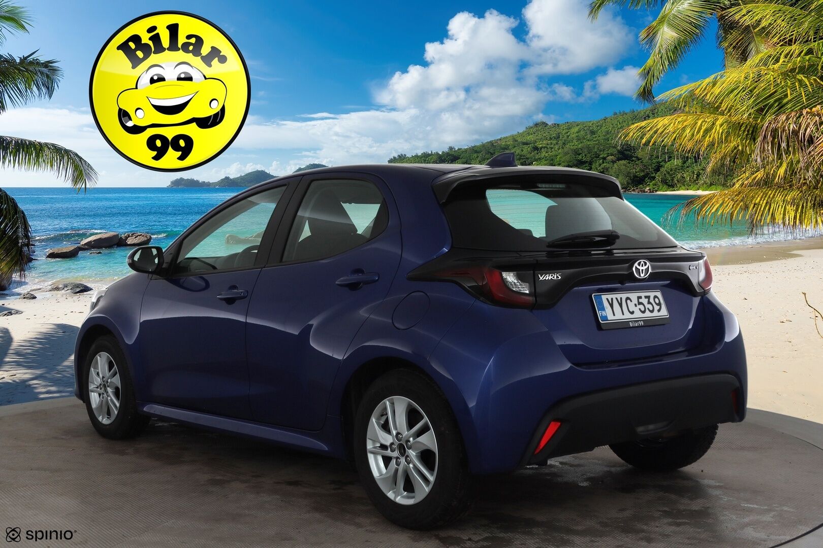 Toyota Yaris 2024 1,5 Hybrid 116 Intense * Suomi-auto / ACC / P.kamera / Kaistavahti / Ratinlämmitin / 2xRenkaat * - Merkkihuollettu - HULLUT JOULUT KORKOTARJOUS 2,49% 